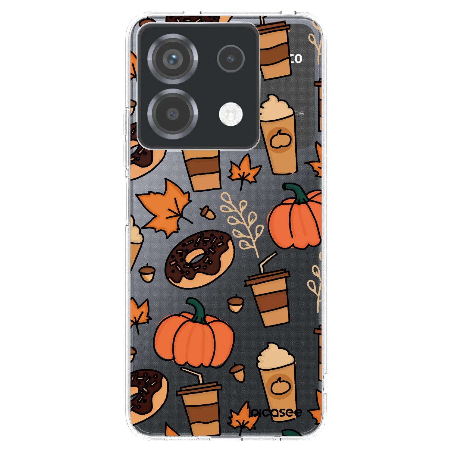 Picasee silikonska prozirna maskica za Xiaomi Poco X6 - Fallovers
