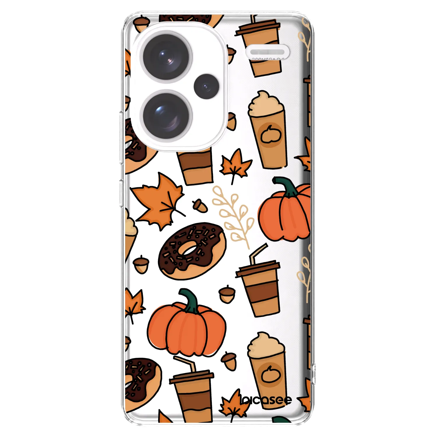 Picasee silikonska prozirna maskica za Xiaomi Redmi Note 13 Pro+ 5G - Fallovers