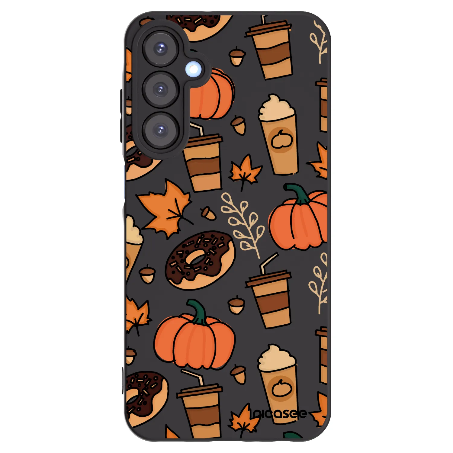 Picasee crna silikonska maskica za Samsung Galaxy A25 A256B 5G - Fallovers
