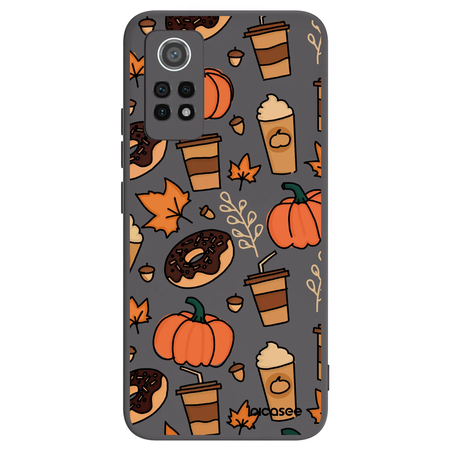 Picasee crna silikonska maskica za Xiaomi Redmi Note 12 Pro 4G - Fallovers