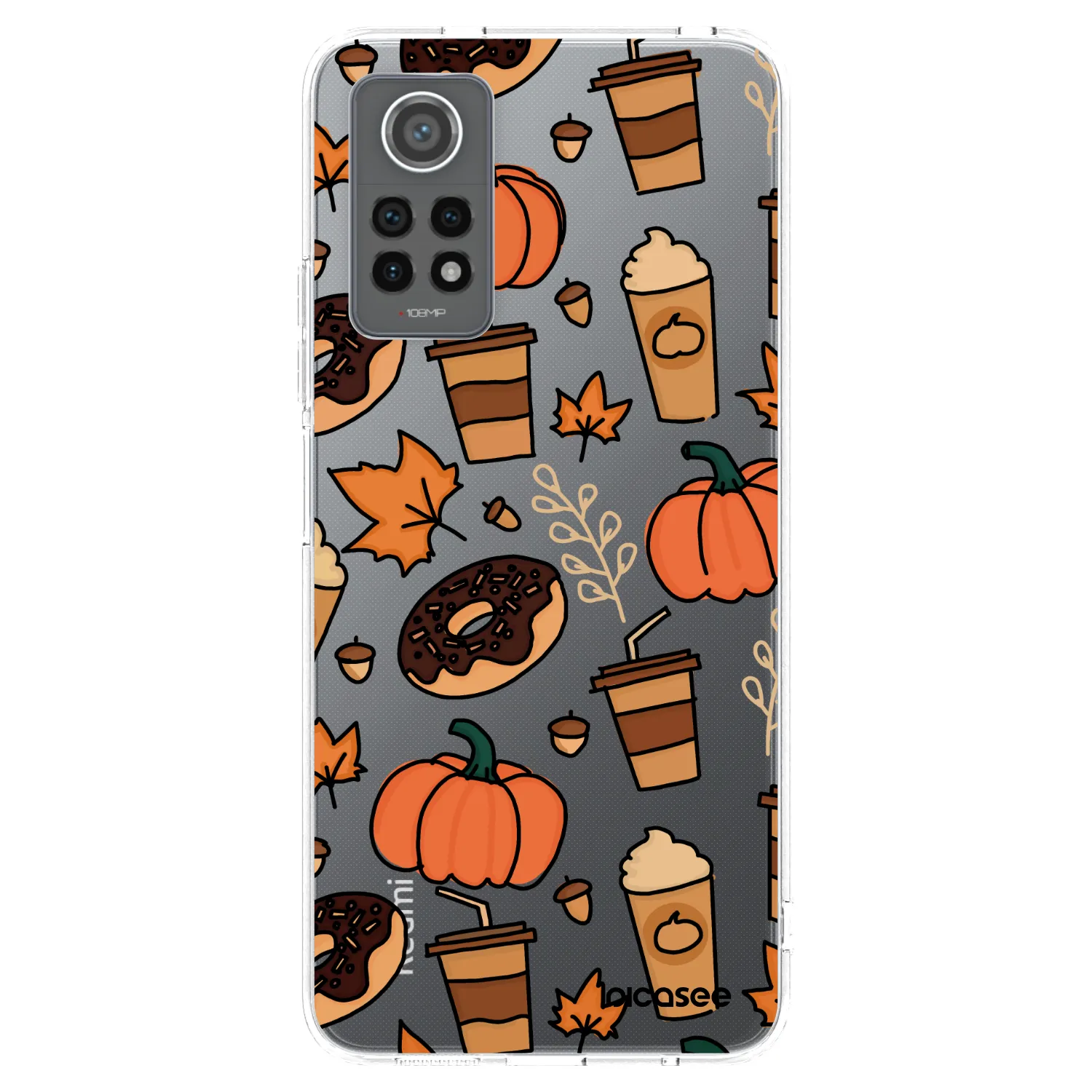 Picasee silikonska prozirna maskica za Xiaomi Redmi Note 12 Pro 4G - Fallovers