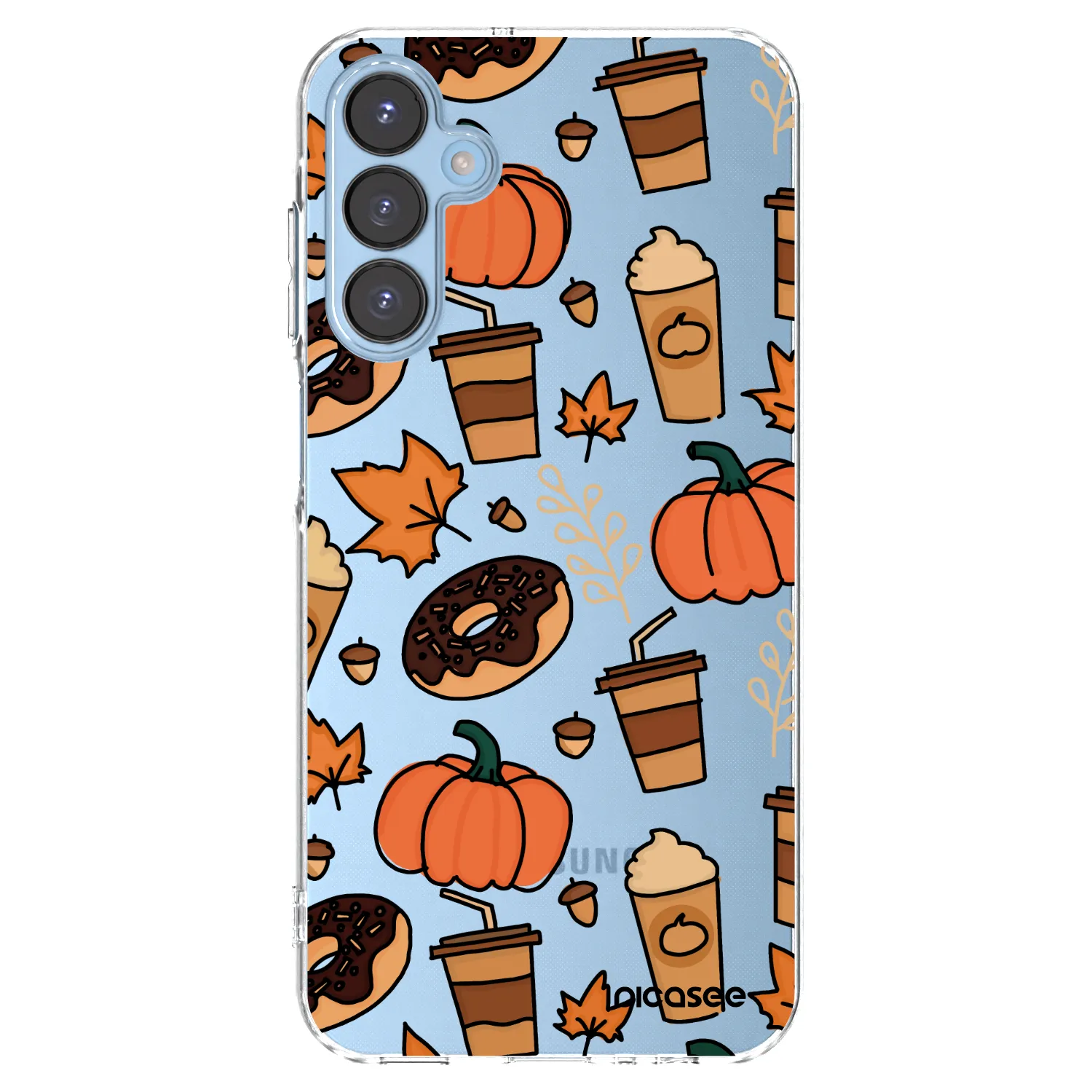 Picasee silikonska prozirna maskica za Samsung Galaxy A15 A156B 5G - Fallovers