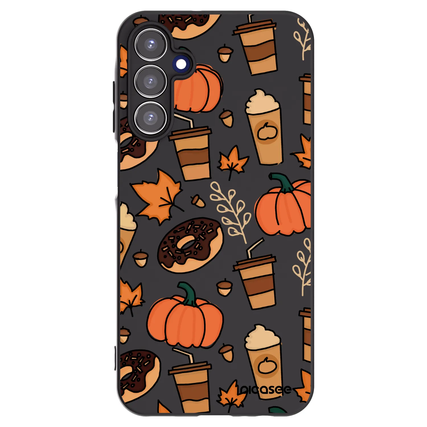 Picasee crna silikonska maskica za Samsung Galaxy A15 A155F 4G - Fallovers