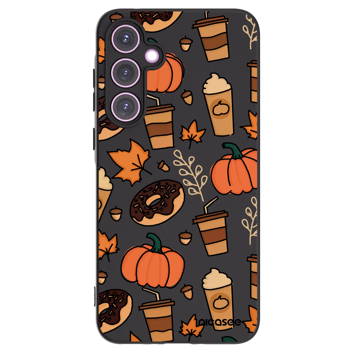 Picasee crna silikonska maskica za Samsung Galaxy A35 5G A356B - Fallovers