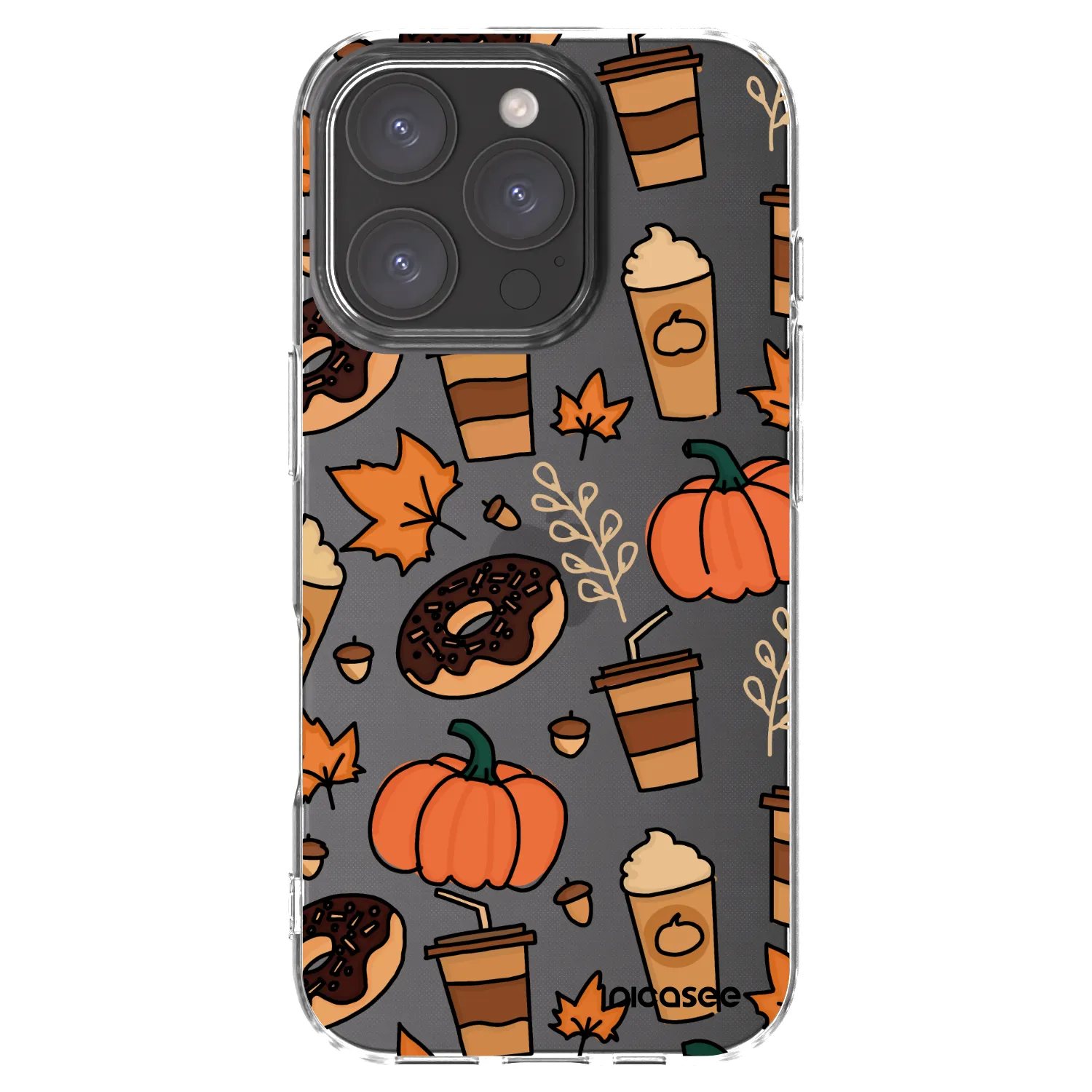 Picasee silikonska prozirna maskica za Apple iPhone 16 Pro - Fallovers