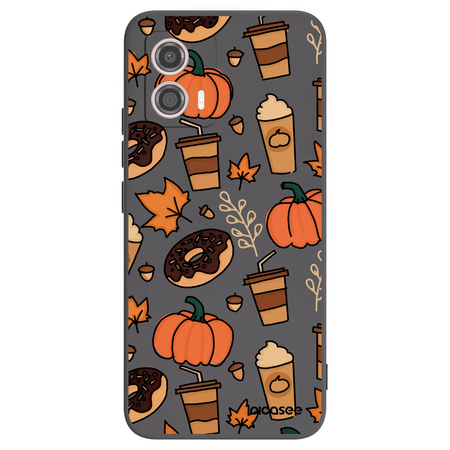 Picasee crna silikonska maskica za Motorola Moto G53 5G - Fallovers