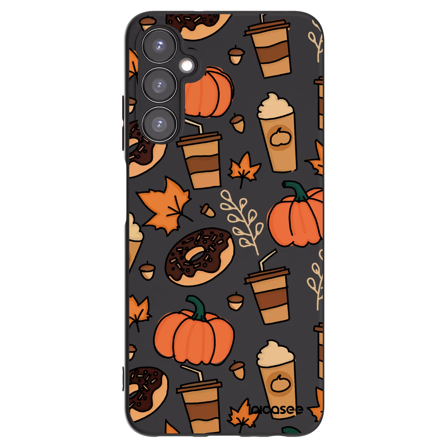 Picasee crna silikonska maskica za Samsung Galaxy A05s A057G - Fallovers