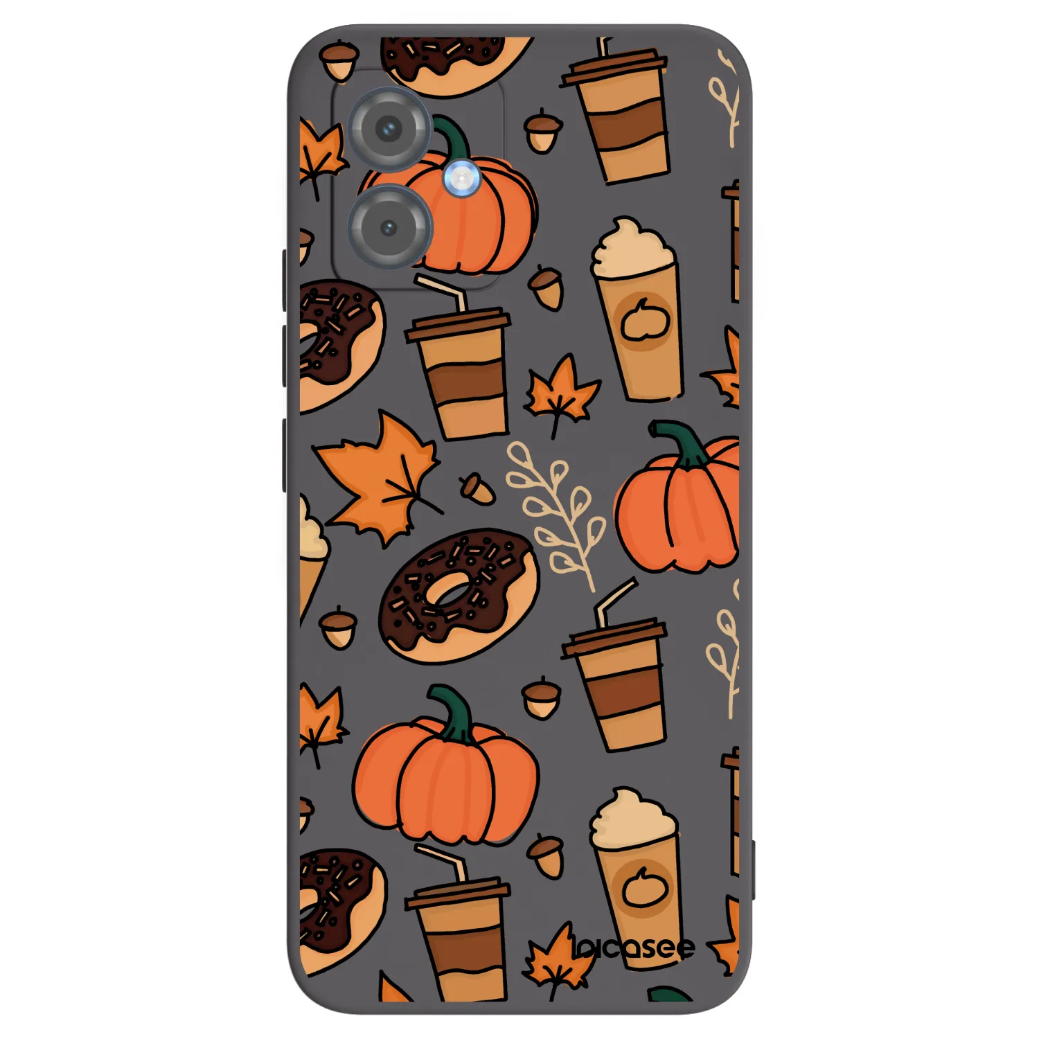 Picasee crna silikonska maskica za Motorola Moto G14 - Fallovers