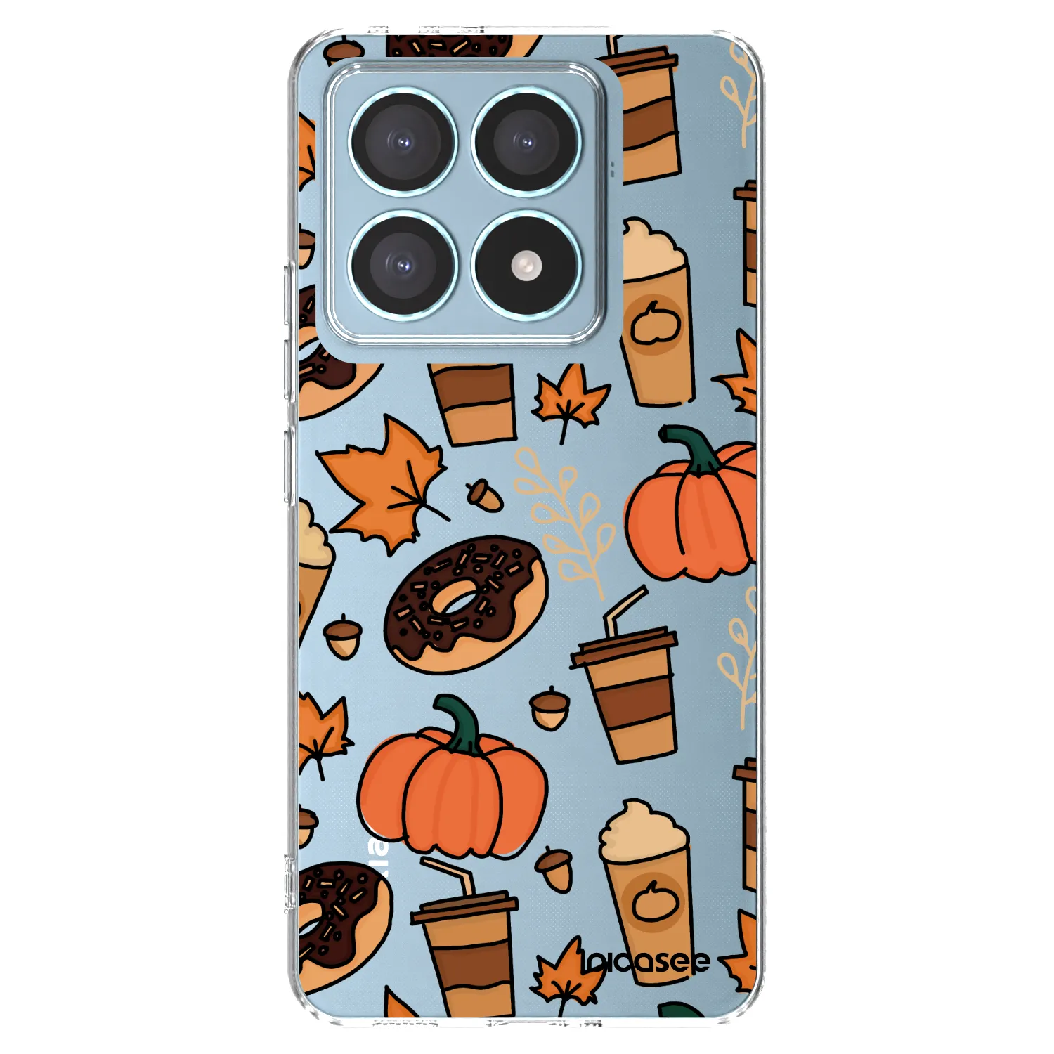 Picasee silikonska prozirna maskica za Xiaomi 14T Pro - Fallovers