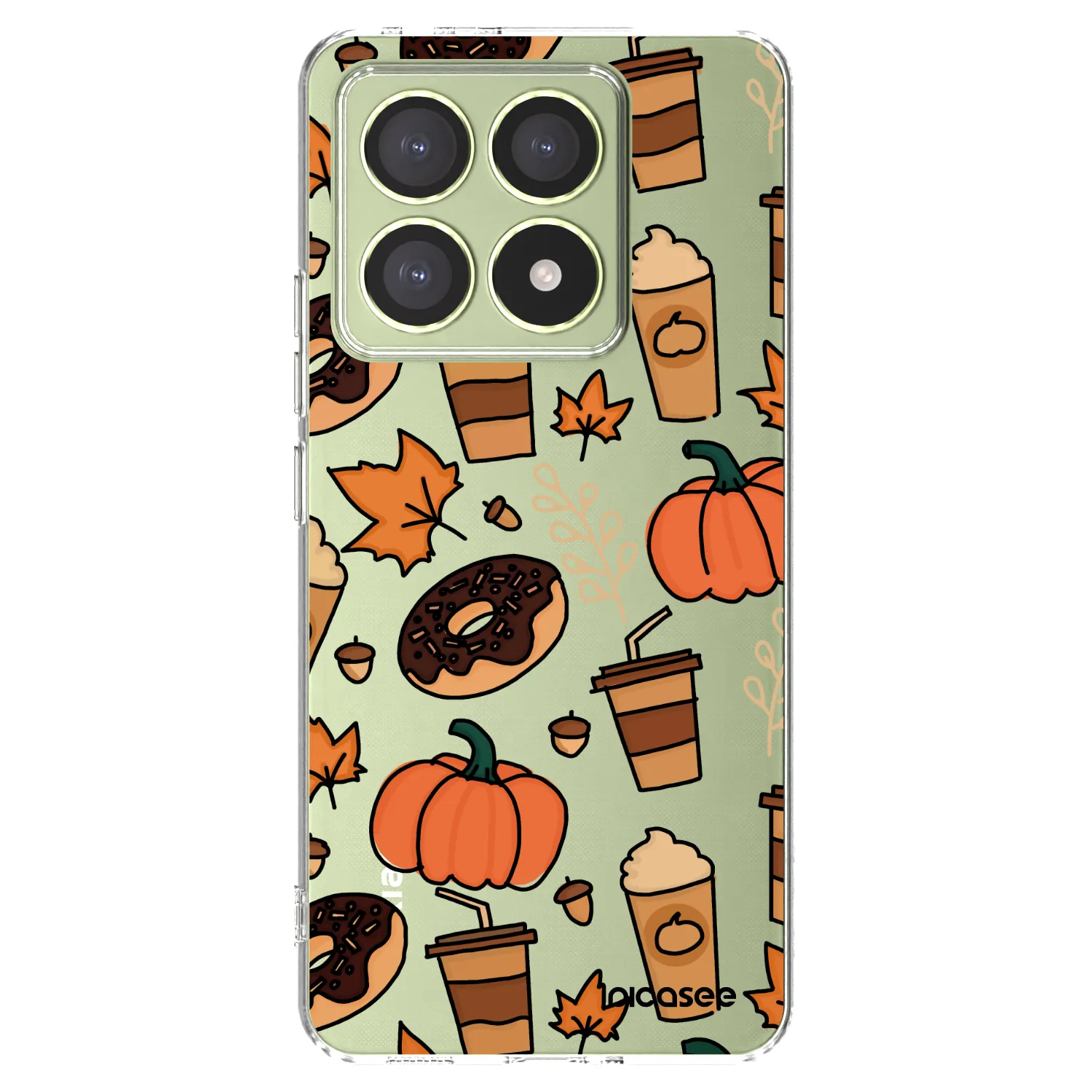 Picasee silikonska prozirna maskica za Xiaomi 14T - Fallovers