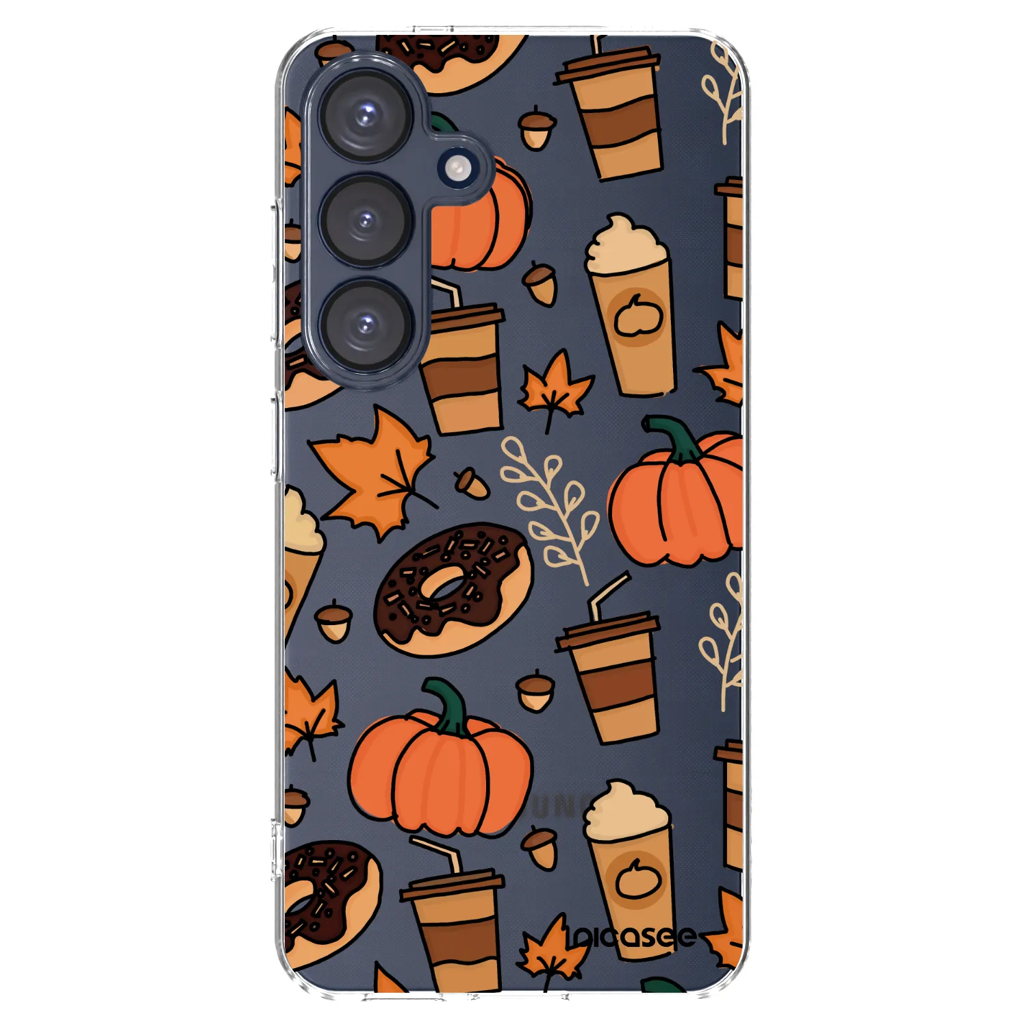 Picasee silikonska prozirna maskica za Samsung Galaxy S25 5G - Fallovers