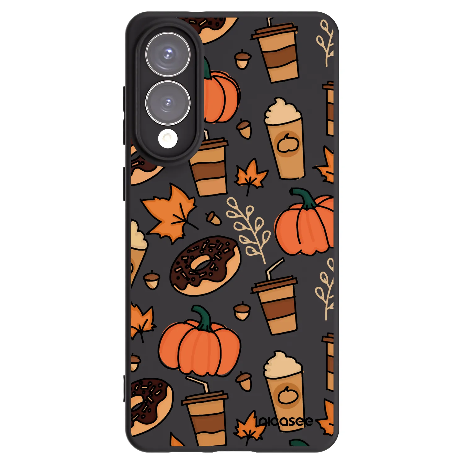 Picasee crna silikonska maskica za Samsung Galaxy S25 Edge 5G - Fallovers