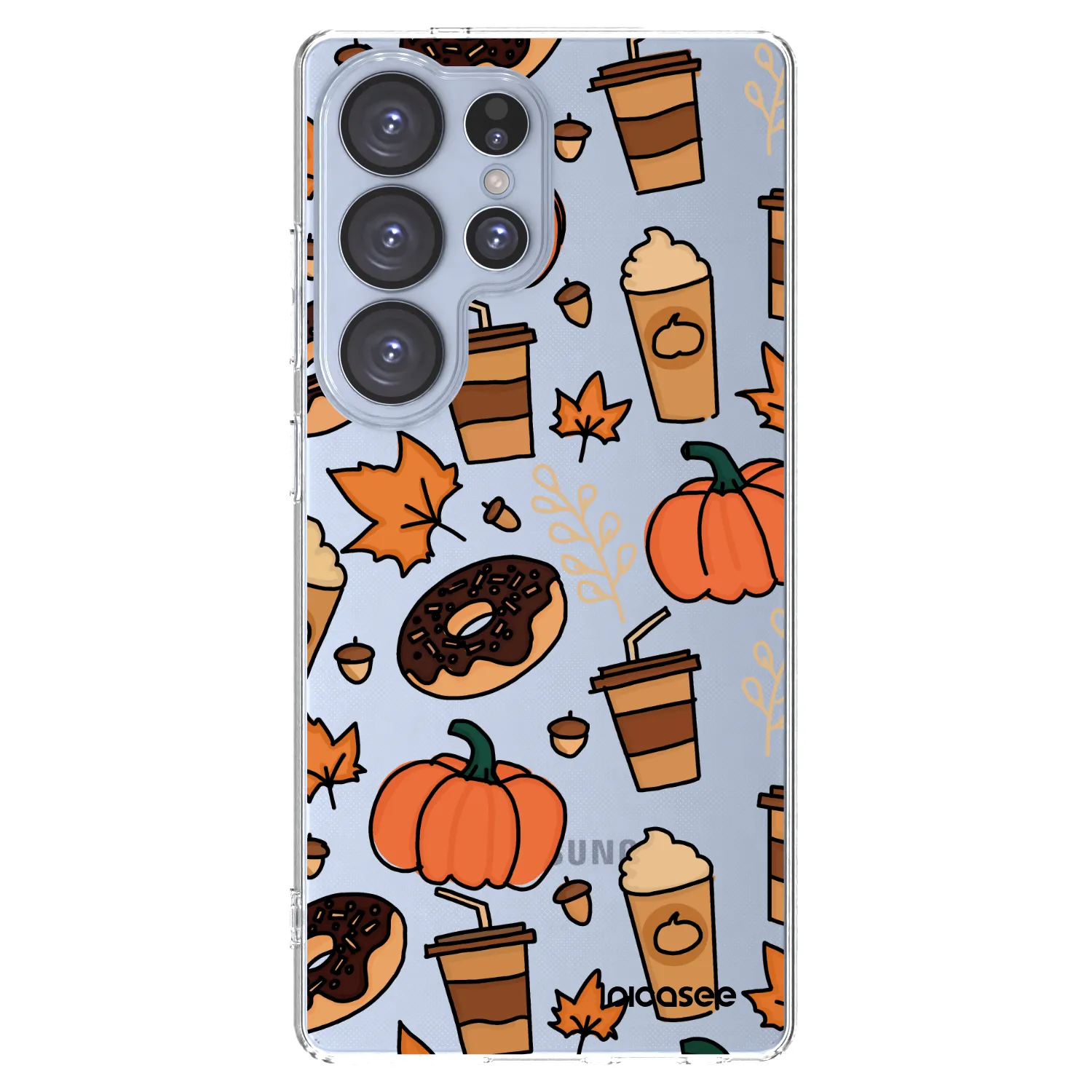 Picasee silikonska prozirna maskica za Samsung Galaxy S25 Ultra 5G - Fallovers