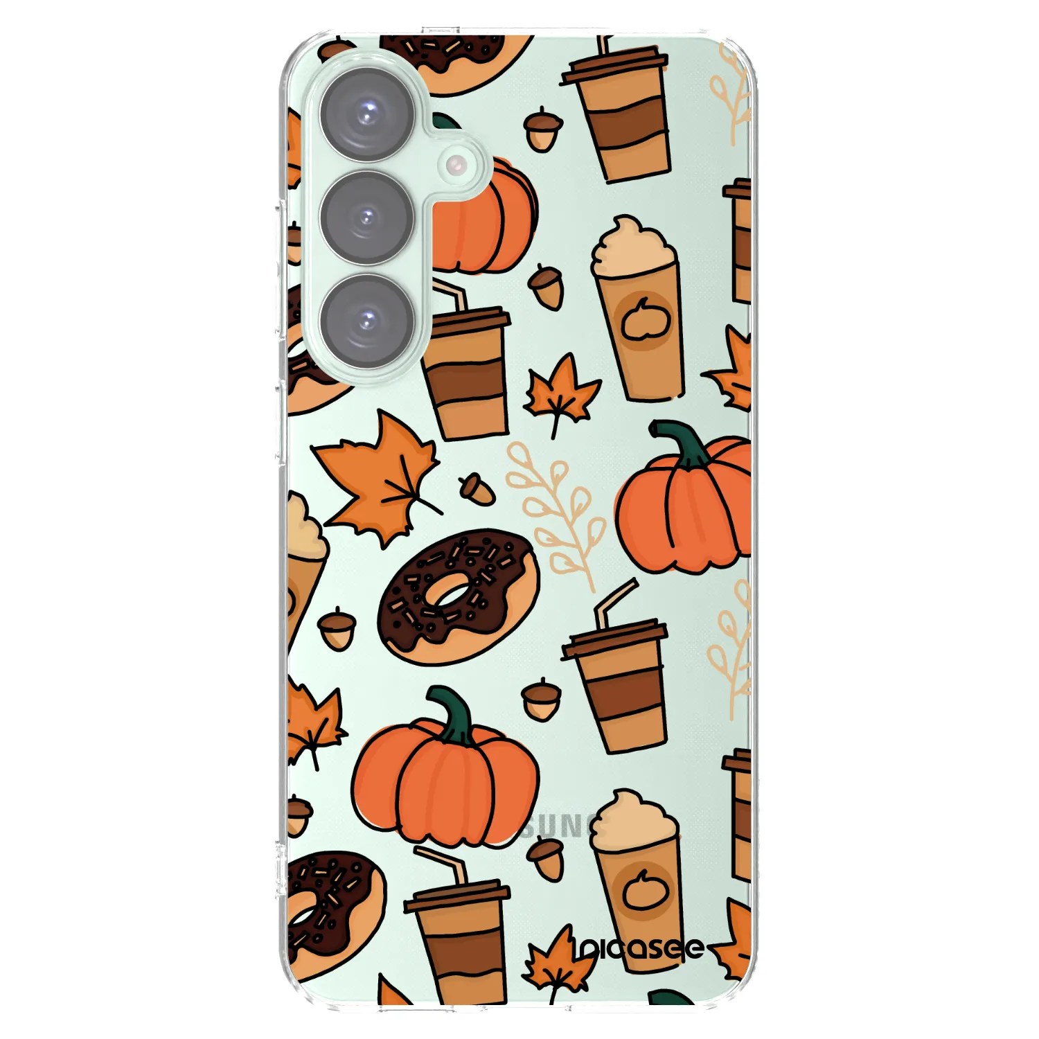 Picasee silikonska prozirna maskica za Samsung Galaxy S25+ 5G - Fallovers