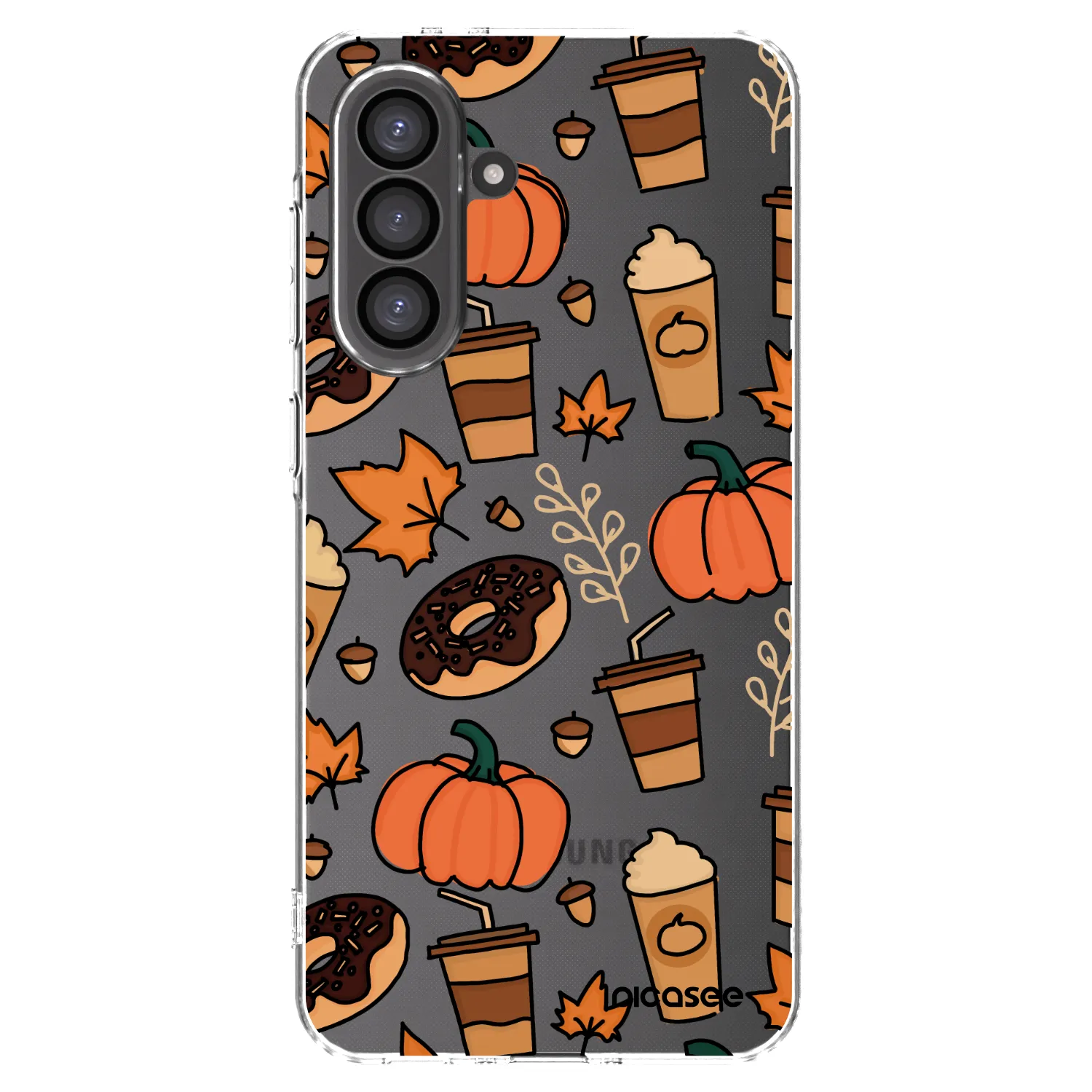 Picasee silikonska prozirna maskica za Samsung Galaxy A56 5G A566B - Fallovers