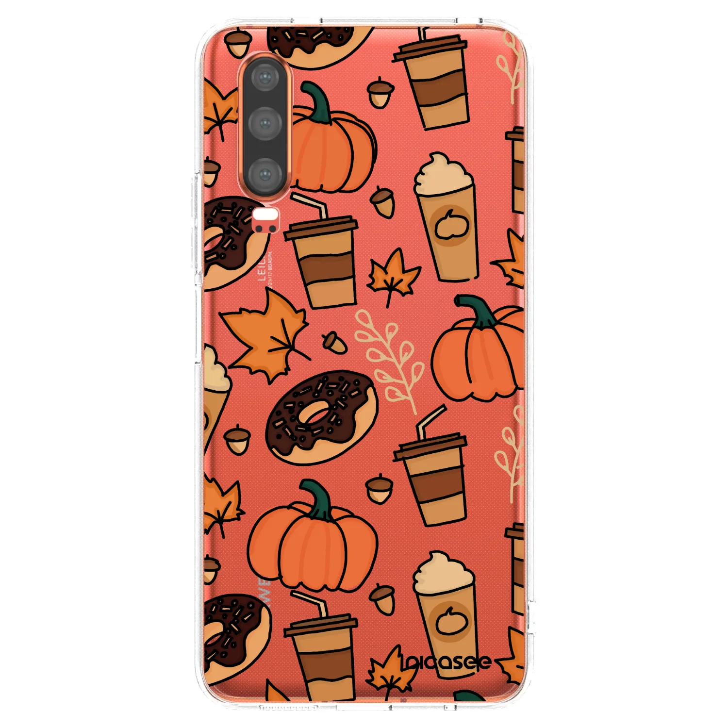 Picasee silikonska prozirna maskica za Huawei P30 - Fallovers