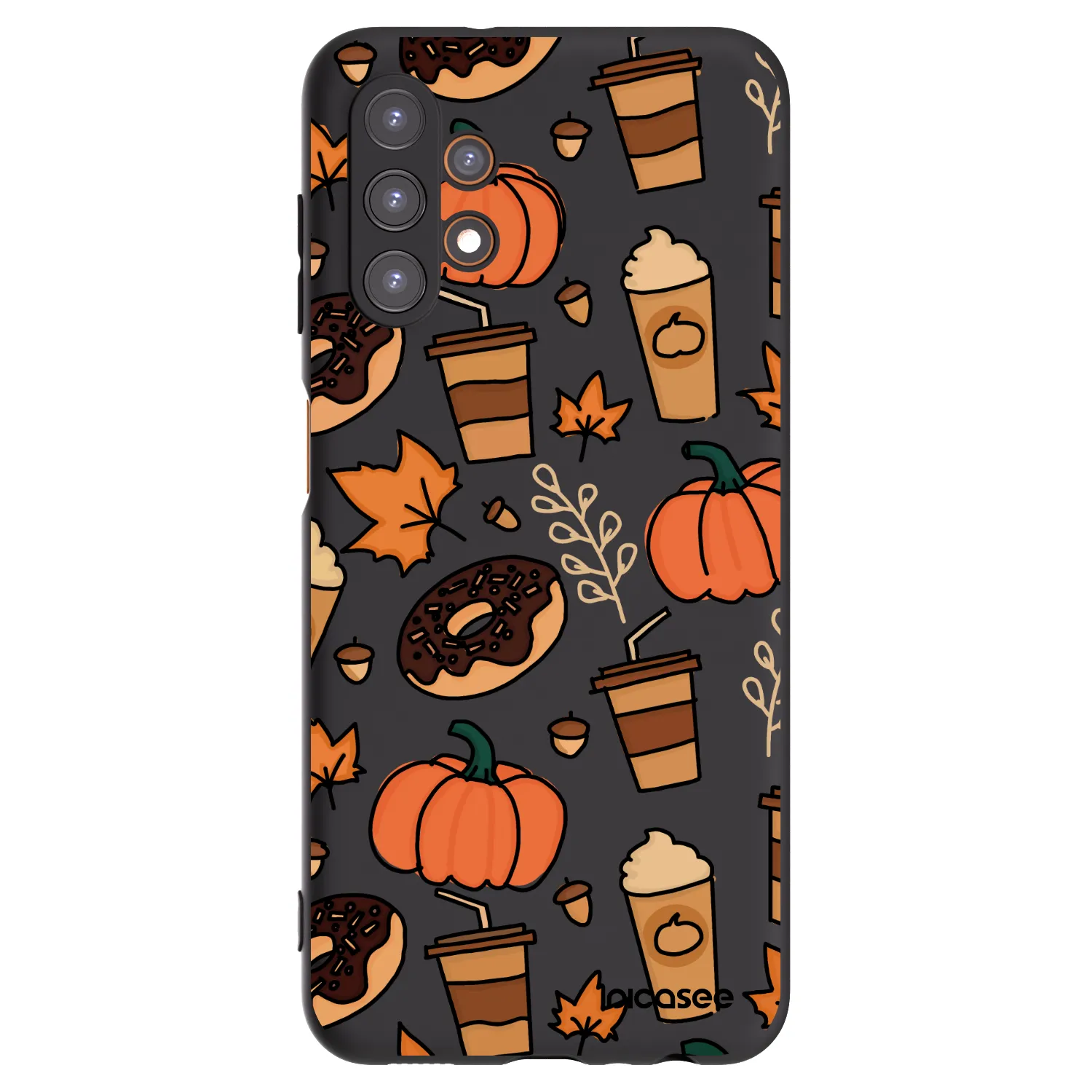 Picasee crna silikonska maskica za Samsung Galaxy A13 5G - Fallovers