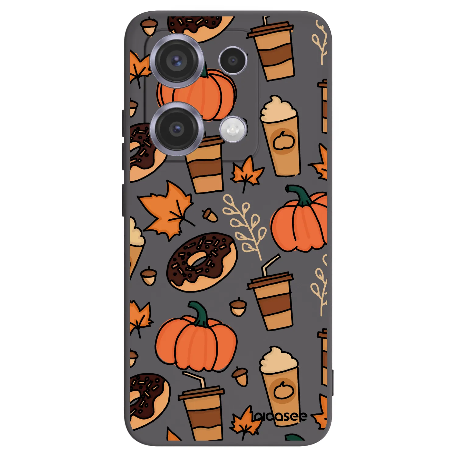 Picasee crna silikonska maskica za Xiaomi Redmi Note 14S - Fallovers
