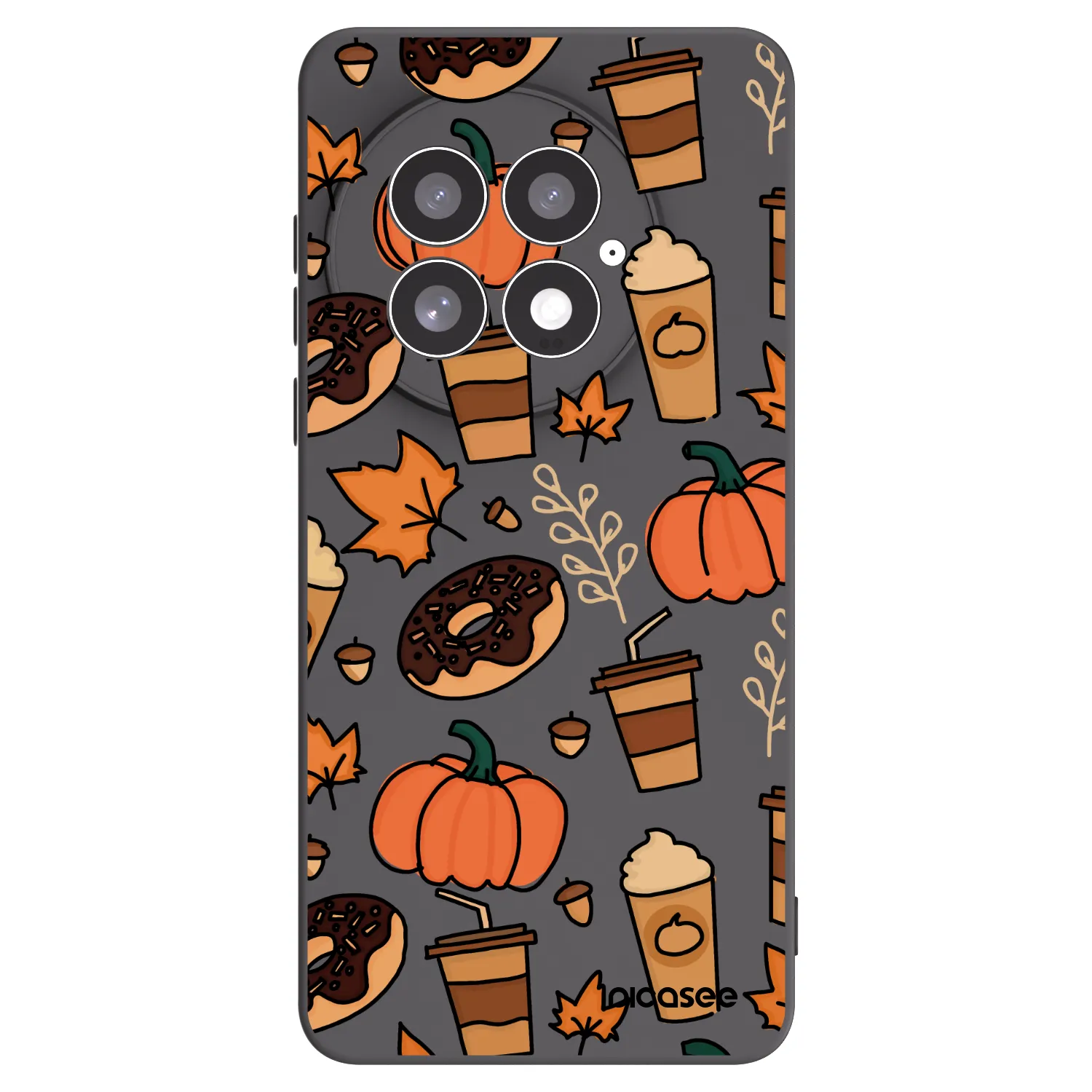 Picasee crna silikonska maskica za OnePlus 13 5G - Fallovers