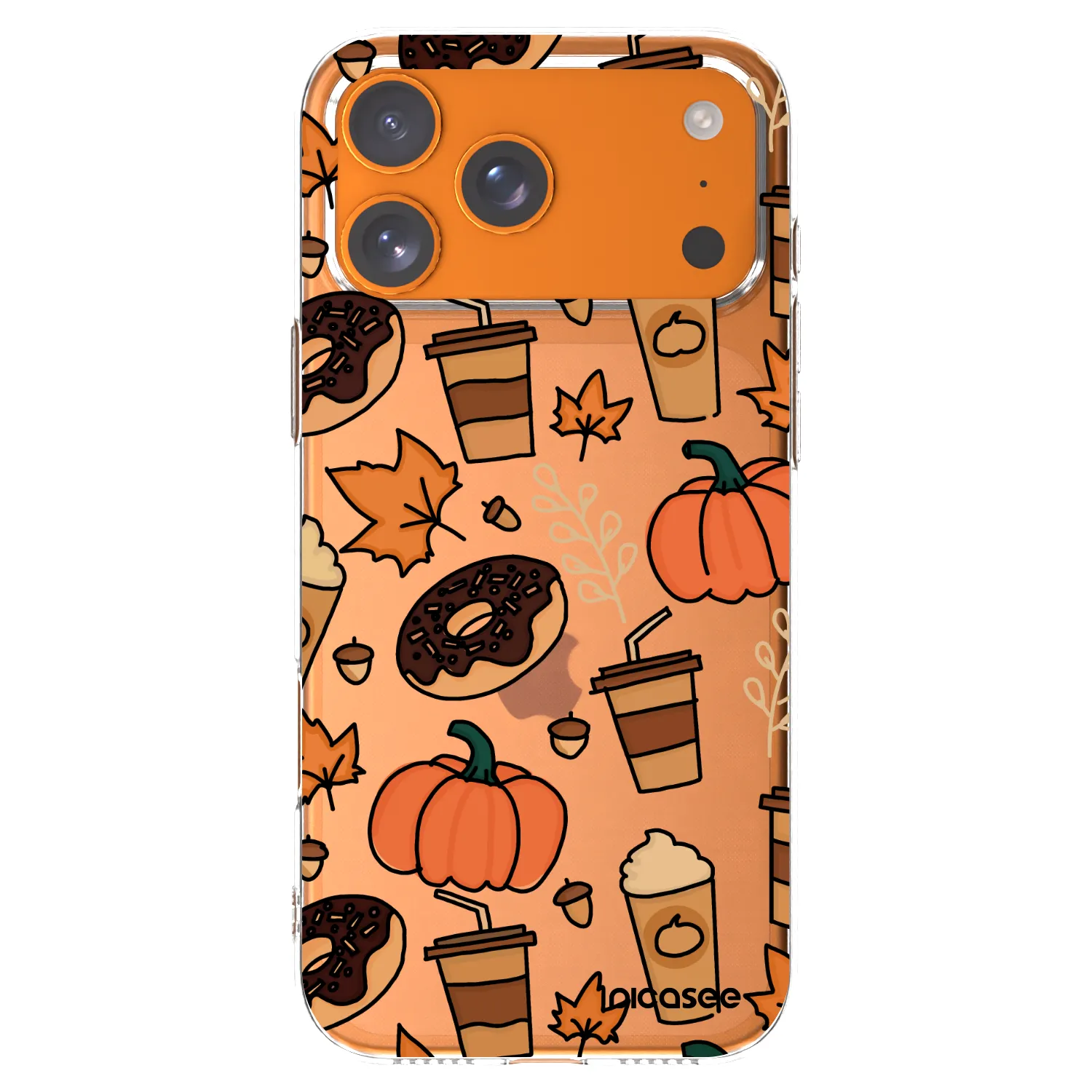 Picasee silikonska prozirna maskica za Apple iPhone 17 Pro Max - Fallovers