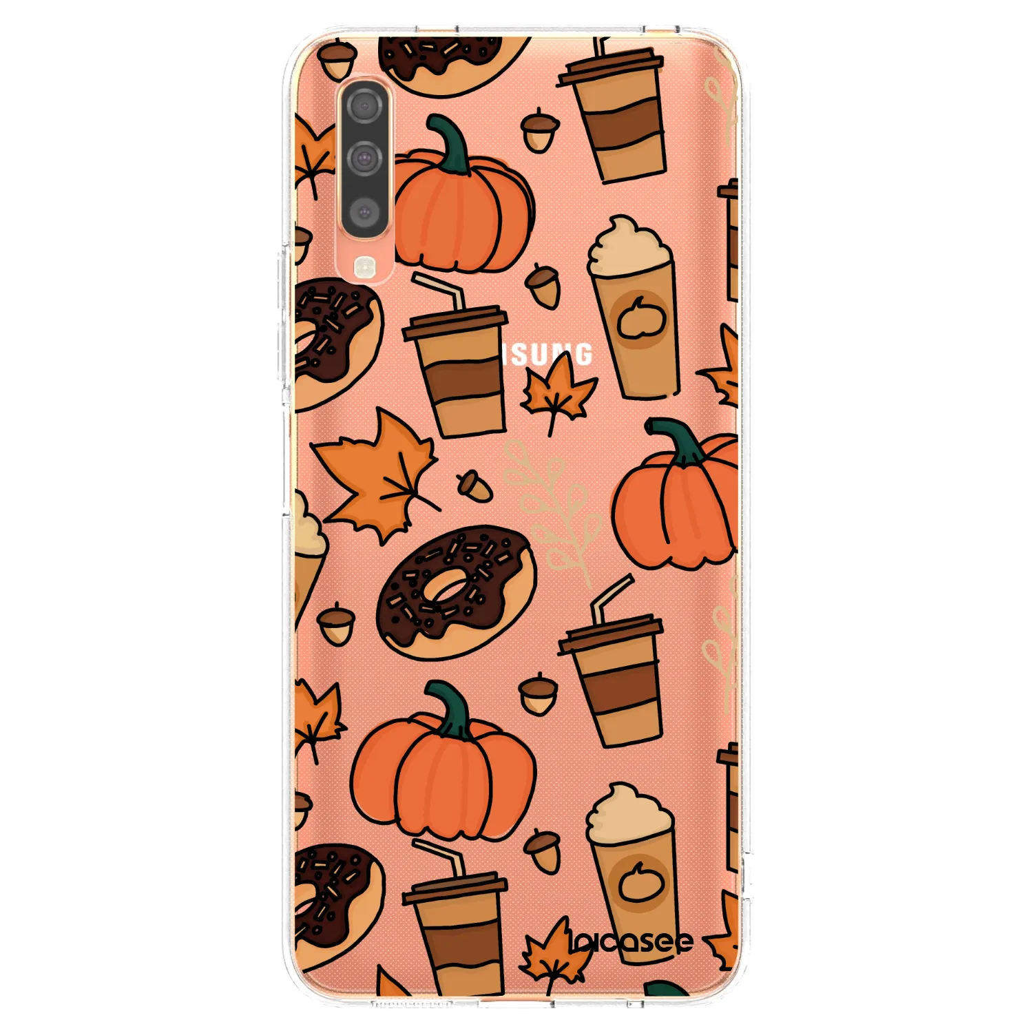 Picasee silikonska prozirna maskica za Samsung Galaxy A70 A705F - Fallovers