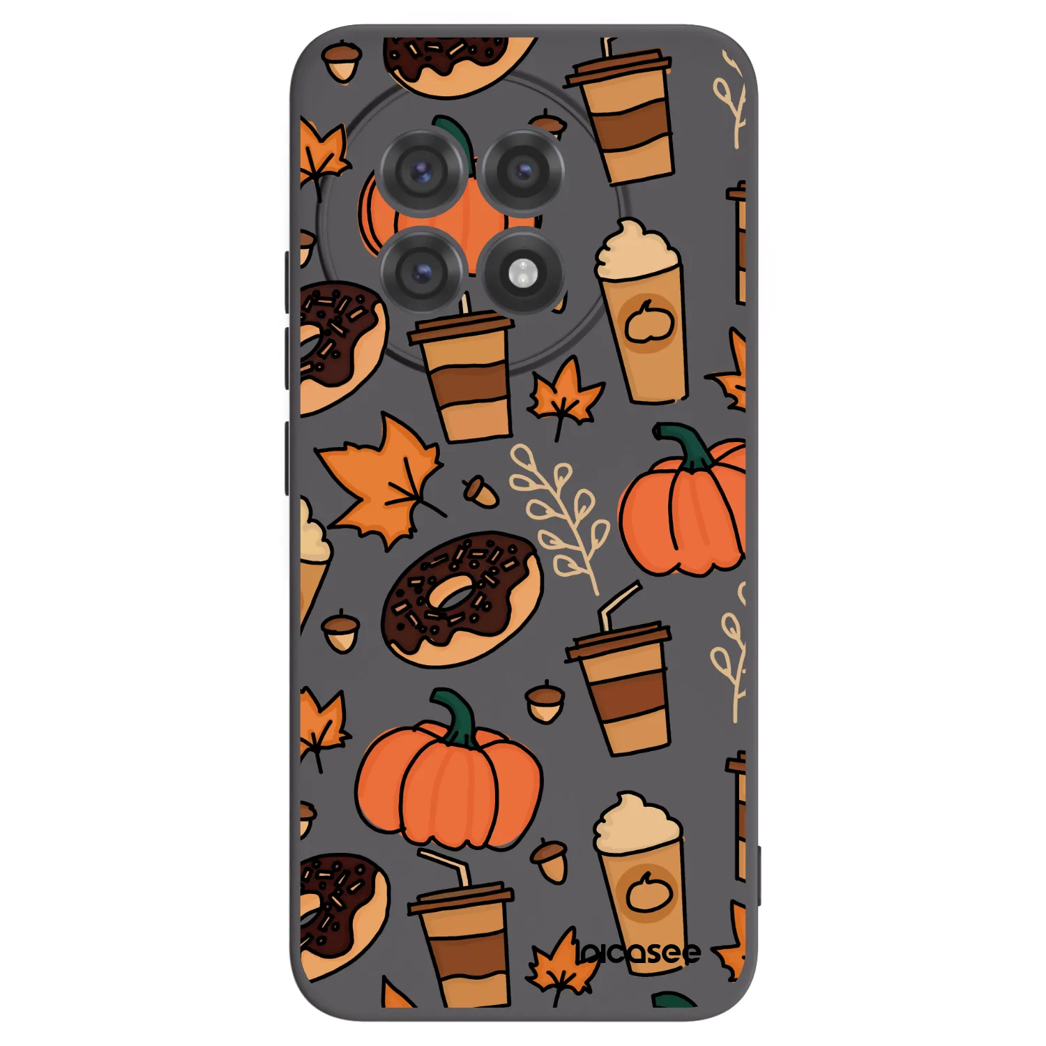 Picasee crna silikonska maskica za OnePlus 13R 5G - Fallovers