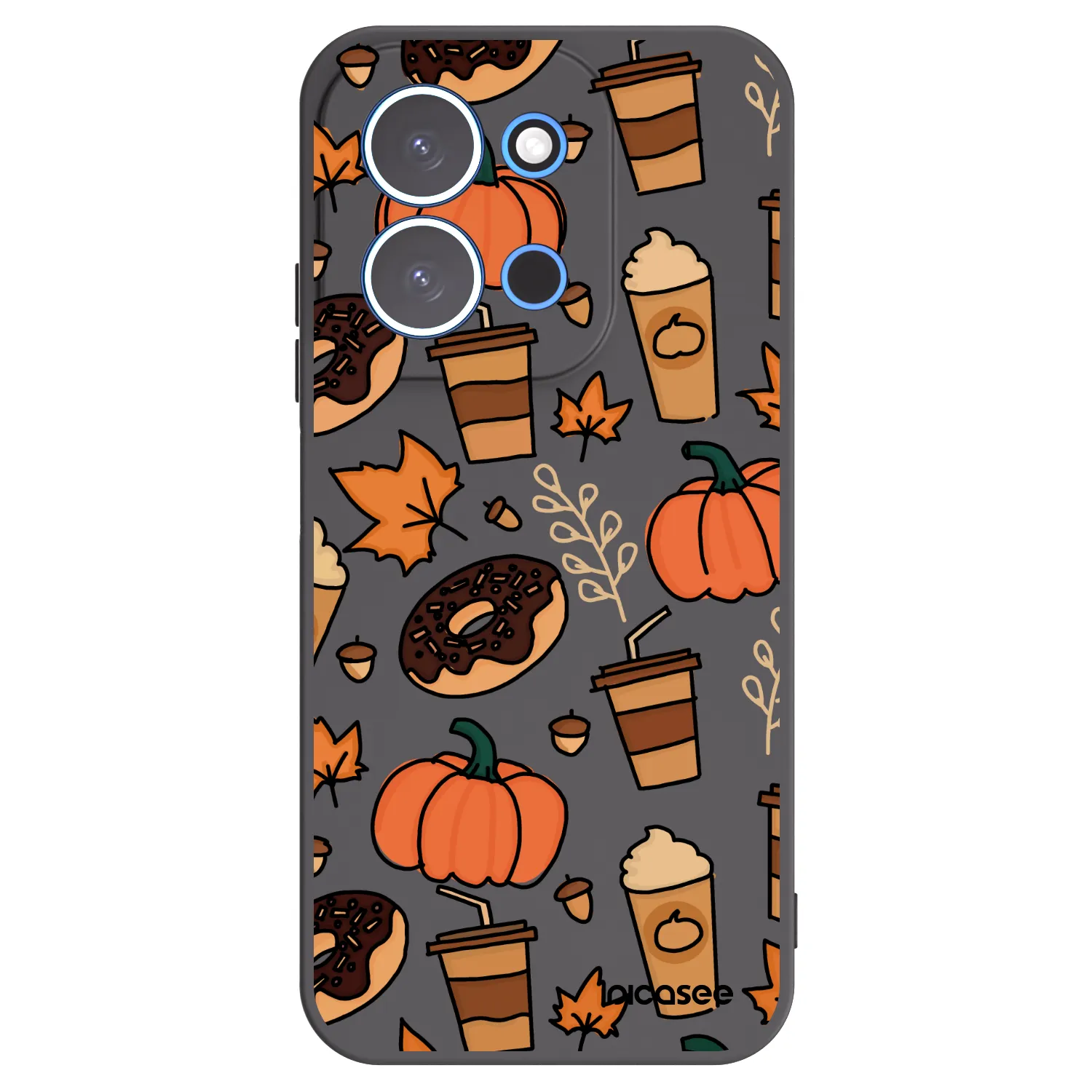 Picasee crna silikonska maskica za Xiaomi Redmi 15C 4G - Fallovers