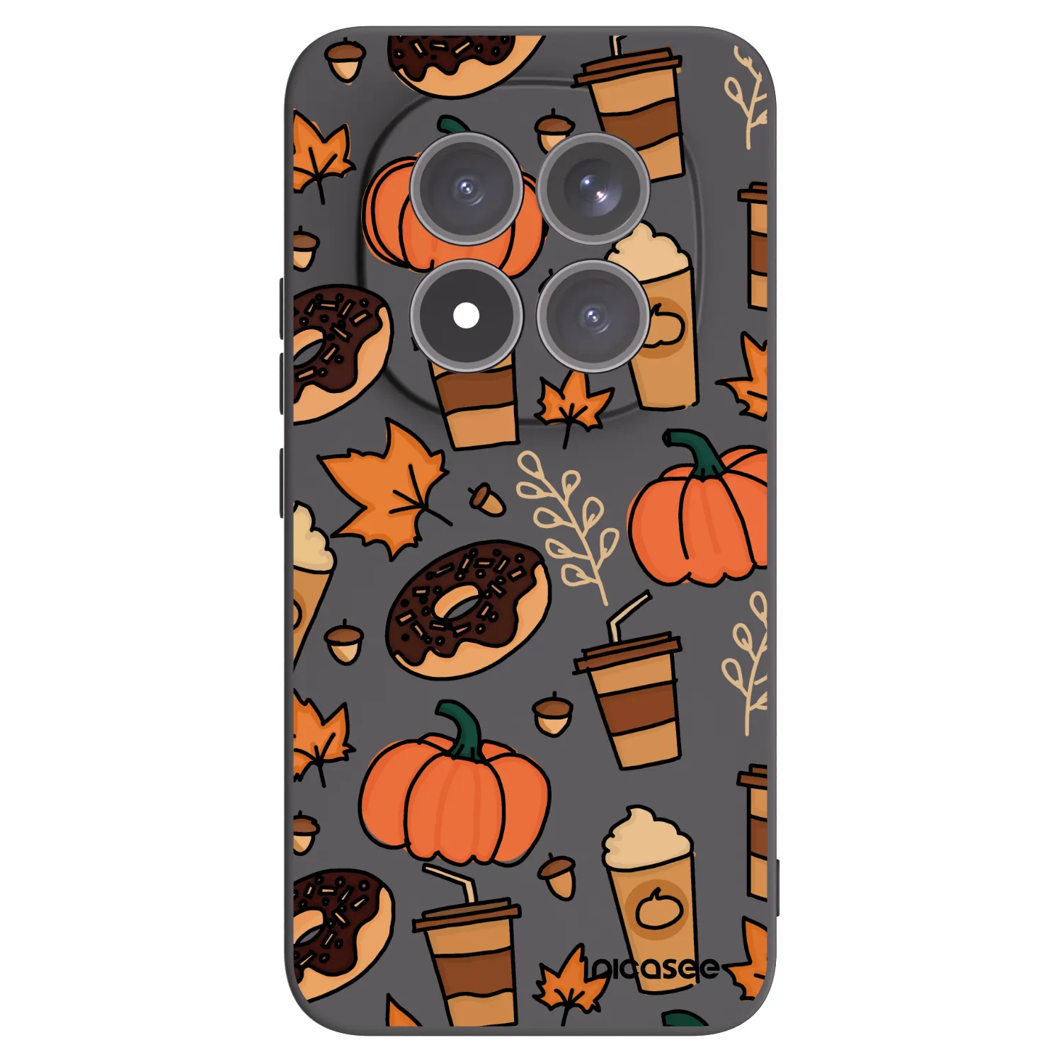 Picasee crna silikonska maskica za Xiaomi Redmi Note 15 Pro+ - Fallovers