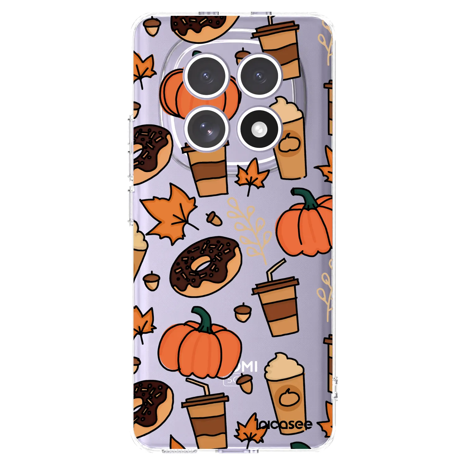 Picasee silikonska prozirna maskica za Xiaomi Redmi Note 15 4G - Fallovers