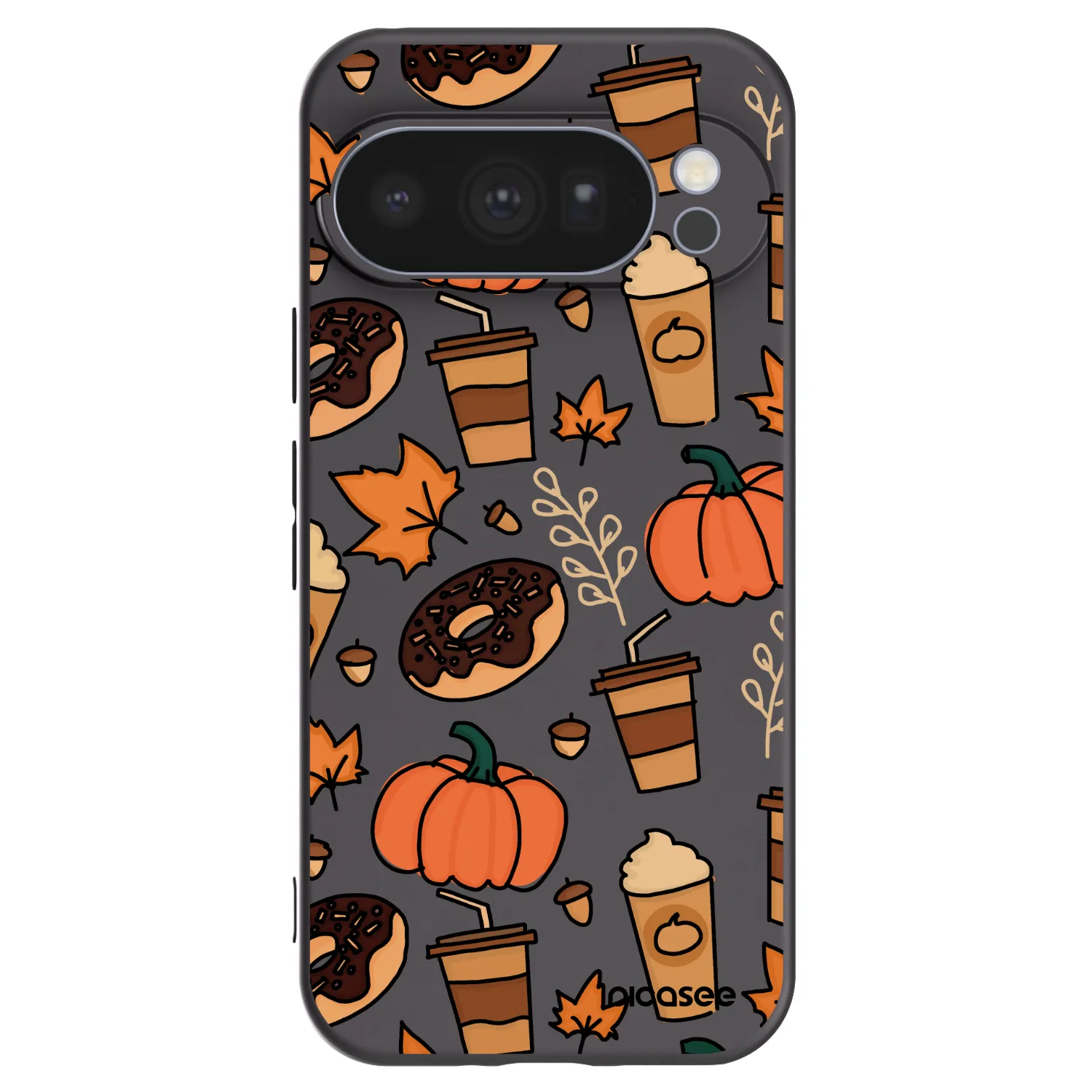 Picasee crna silikonska maskica za Google Pixel 10 Pro - Fallovers