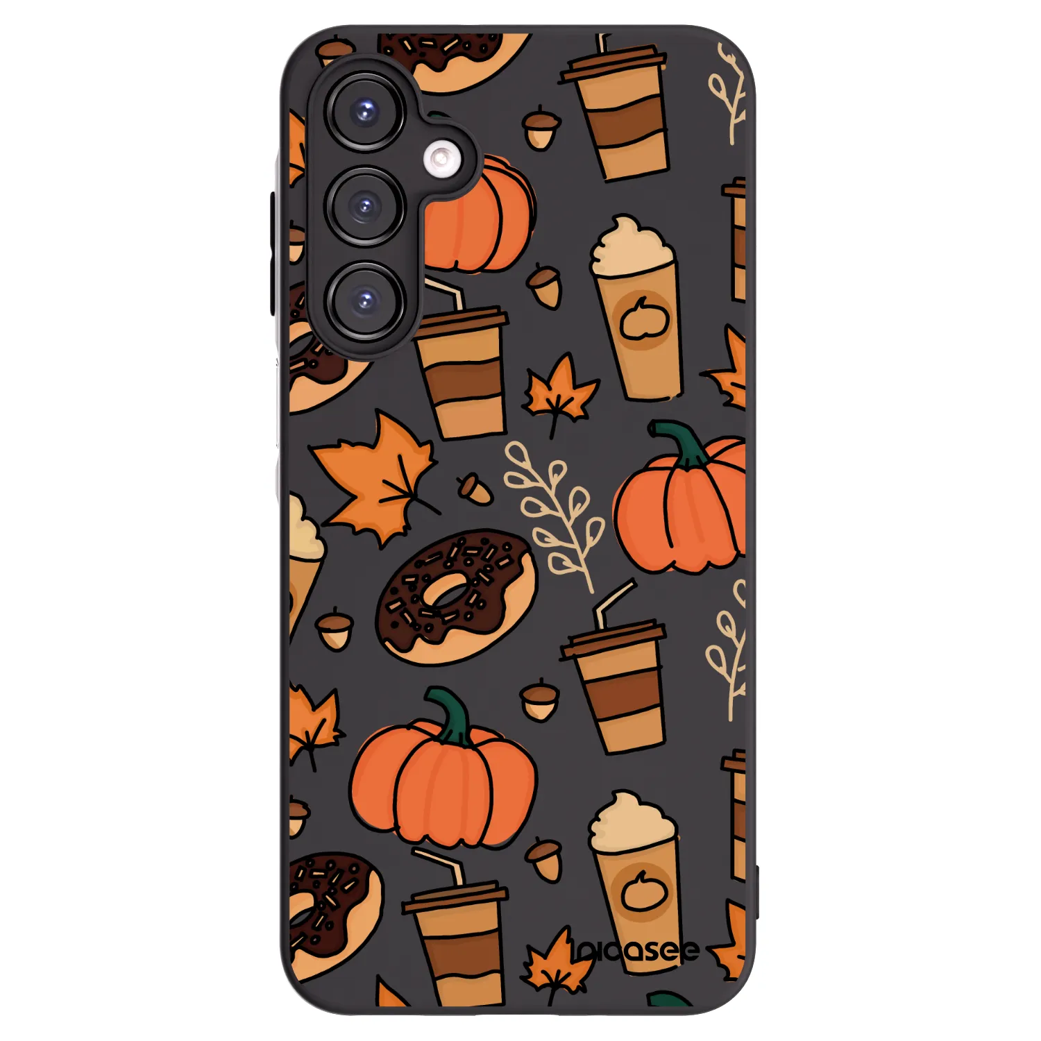 Picasee crna silikonska maskica za Samsung Galaxy A16 4G - Fallovers