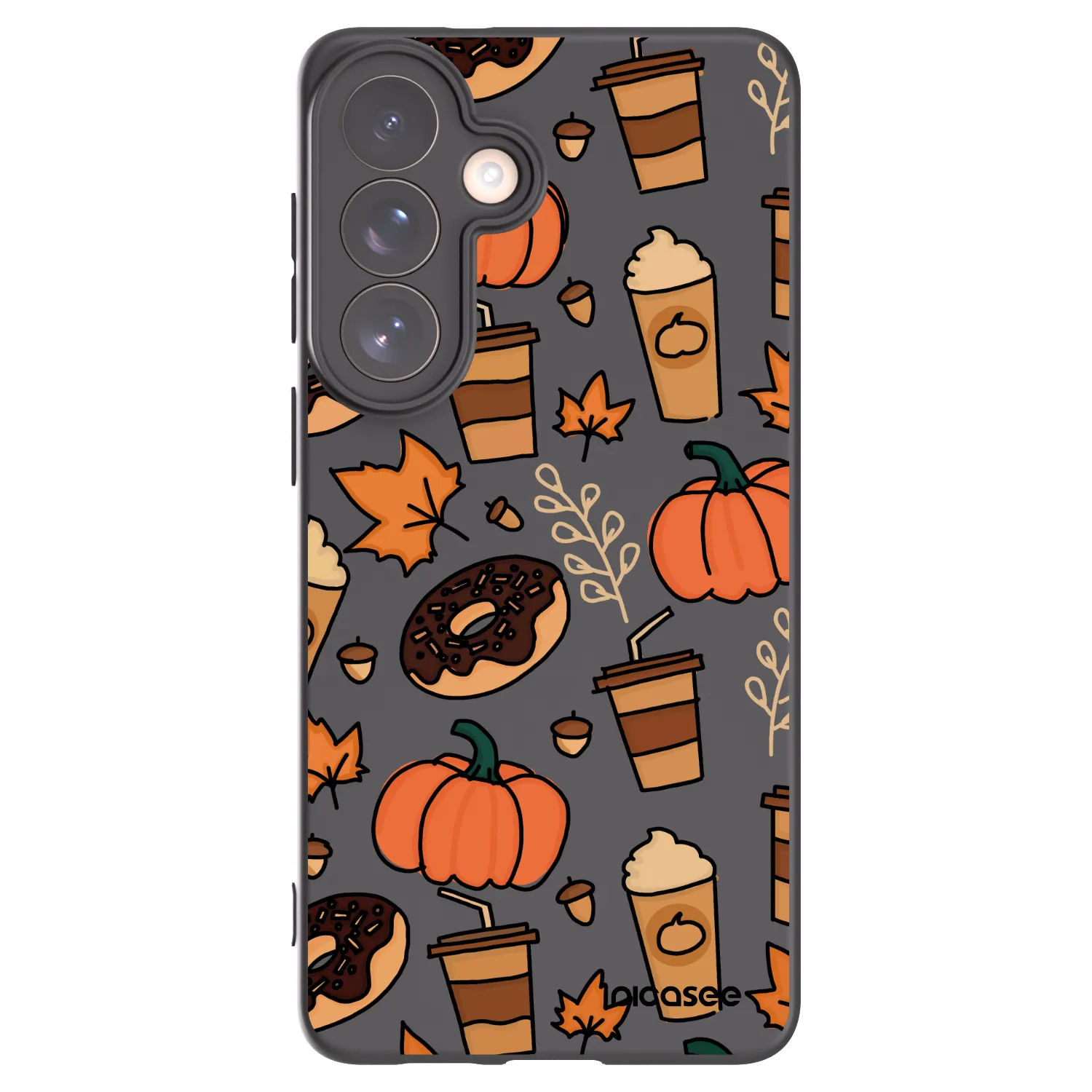 Picasee crna silikonska maskica za Samsung Galaxy S26+ - Fallovers
