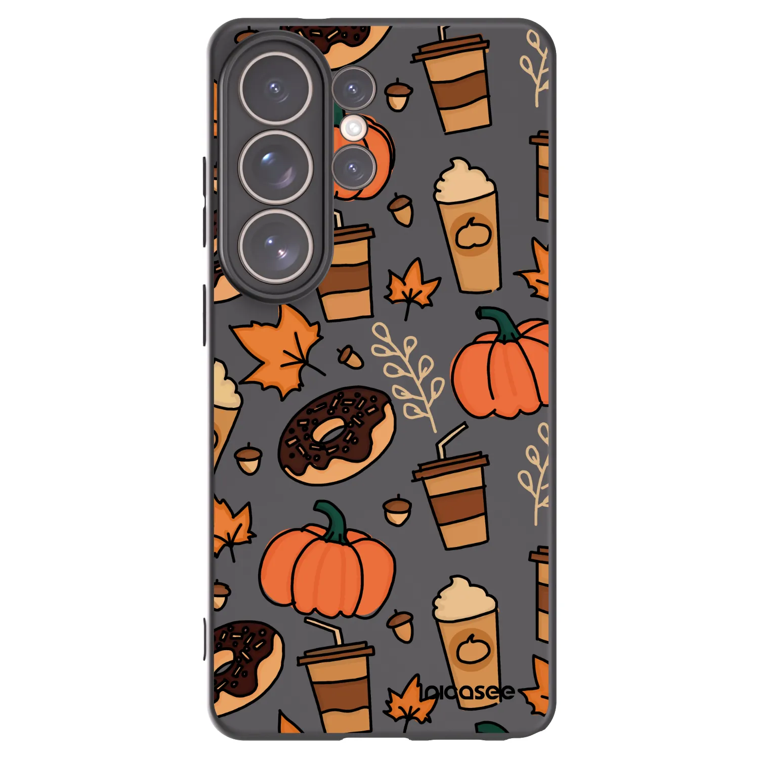 Picasee crna silikonska maskica za Samsung Galaxy S26 Ultra - Fallovers