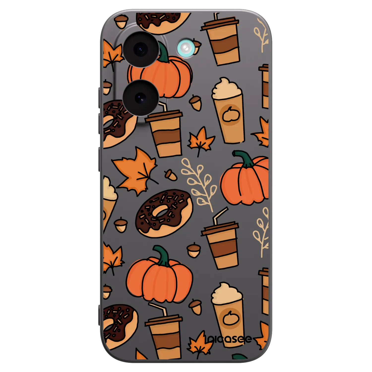Picasee crna silikonska maskica za Xiaomi Poco X8 Pro - Fallovers