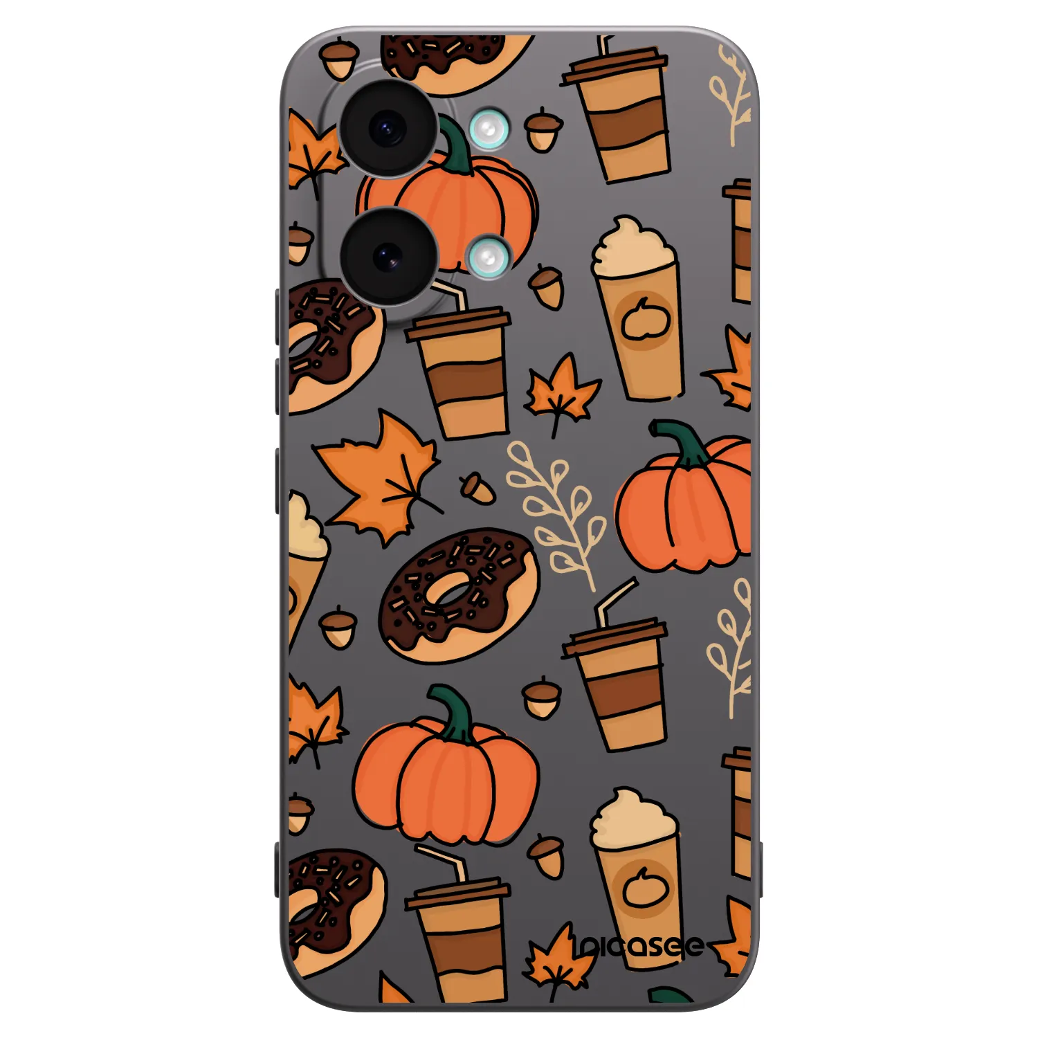 Picasee crna silikonska maskica za Xiaomi Poco X8 Pro Max - Fallovers