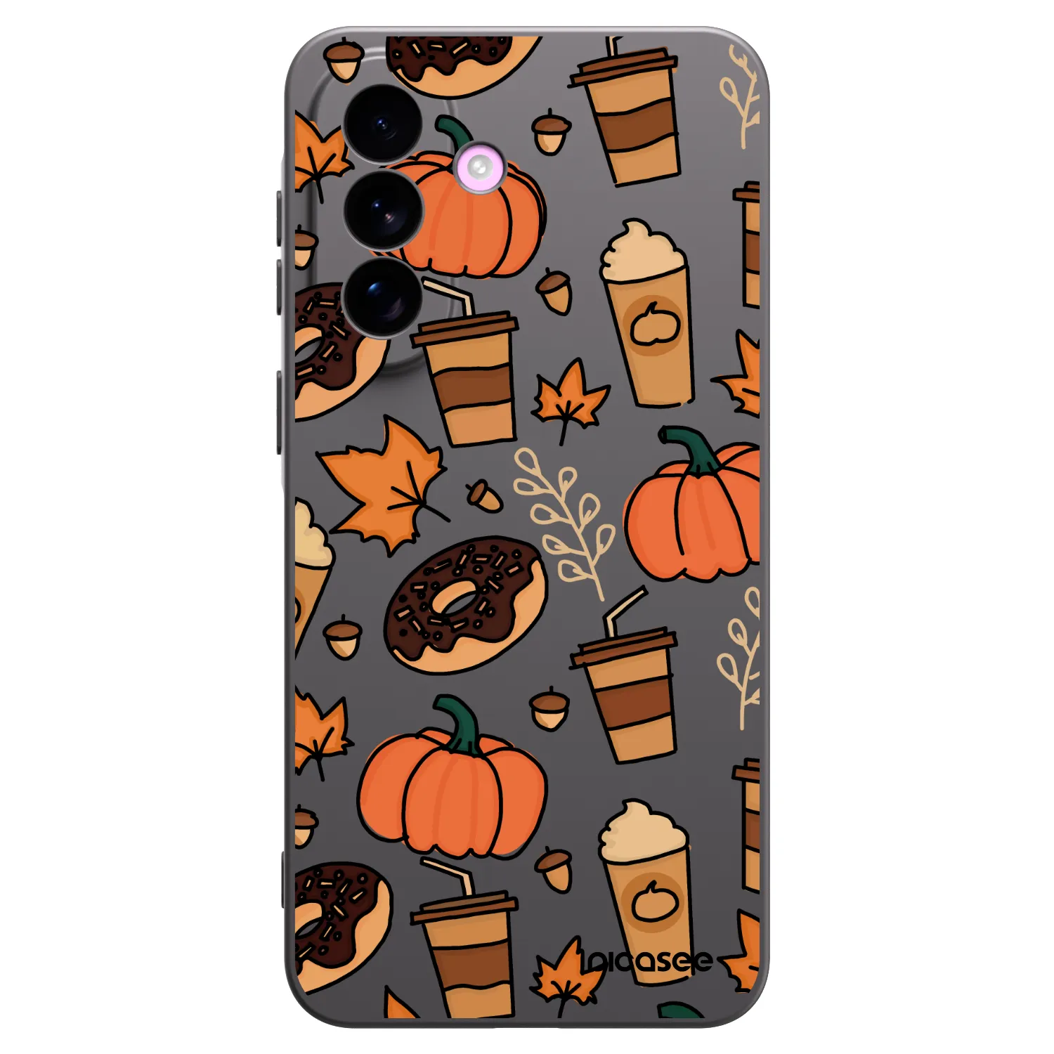 Picasee crna silikonska maskica za Samsung Galaxy A57 5G - Fallovers