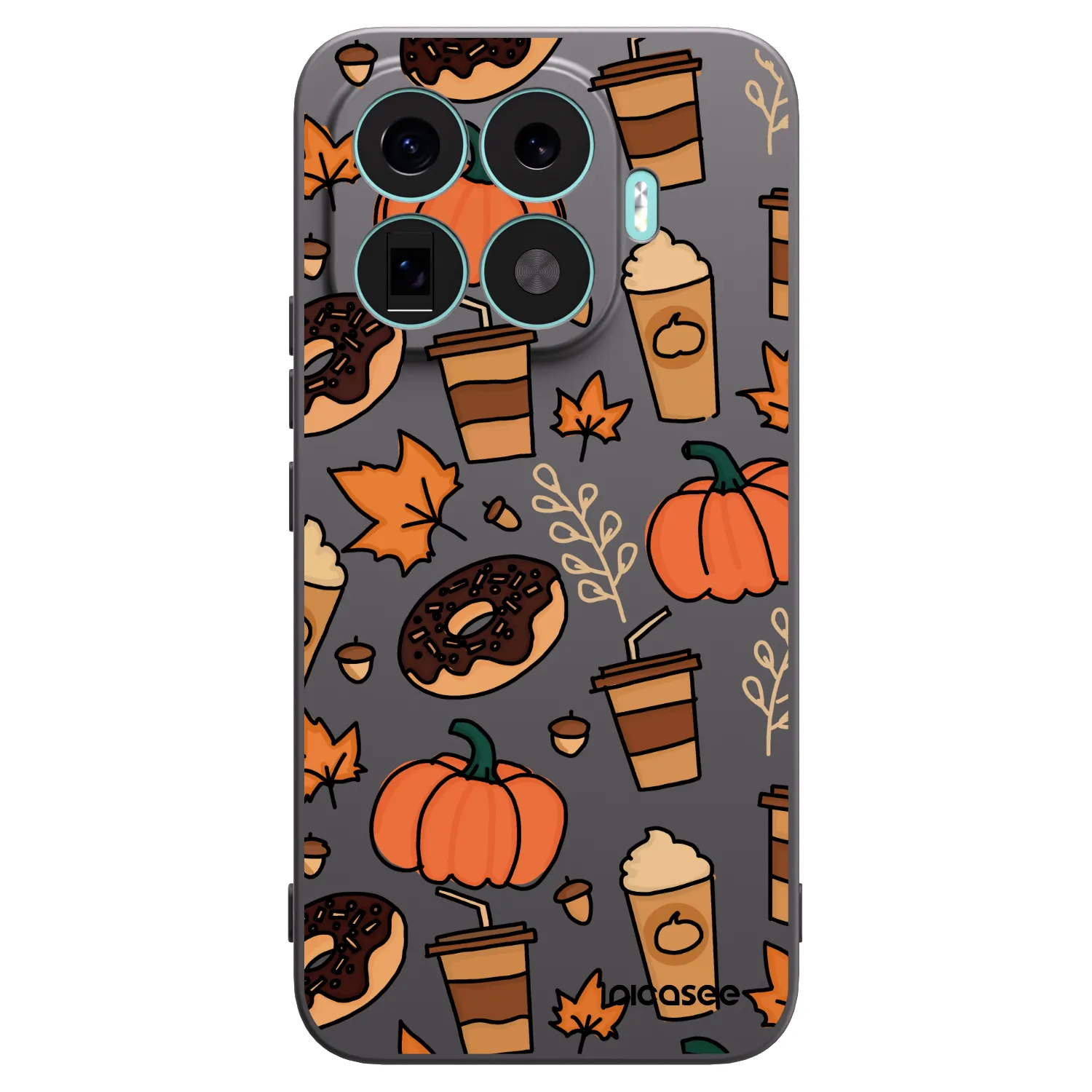 Picasee crna silikonska maskica za Xiaomi 17T Pro - Fallovers