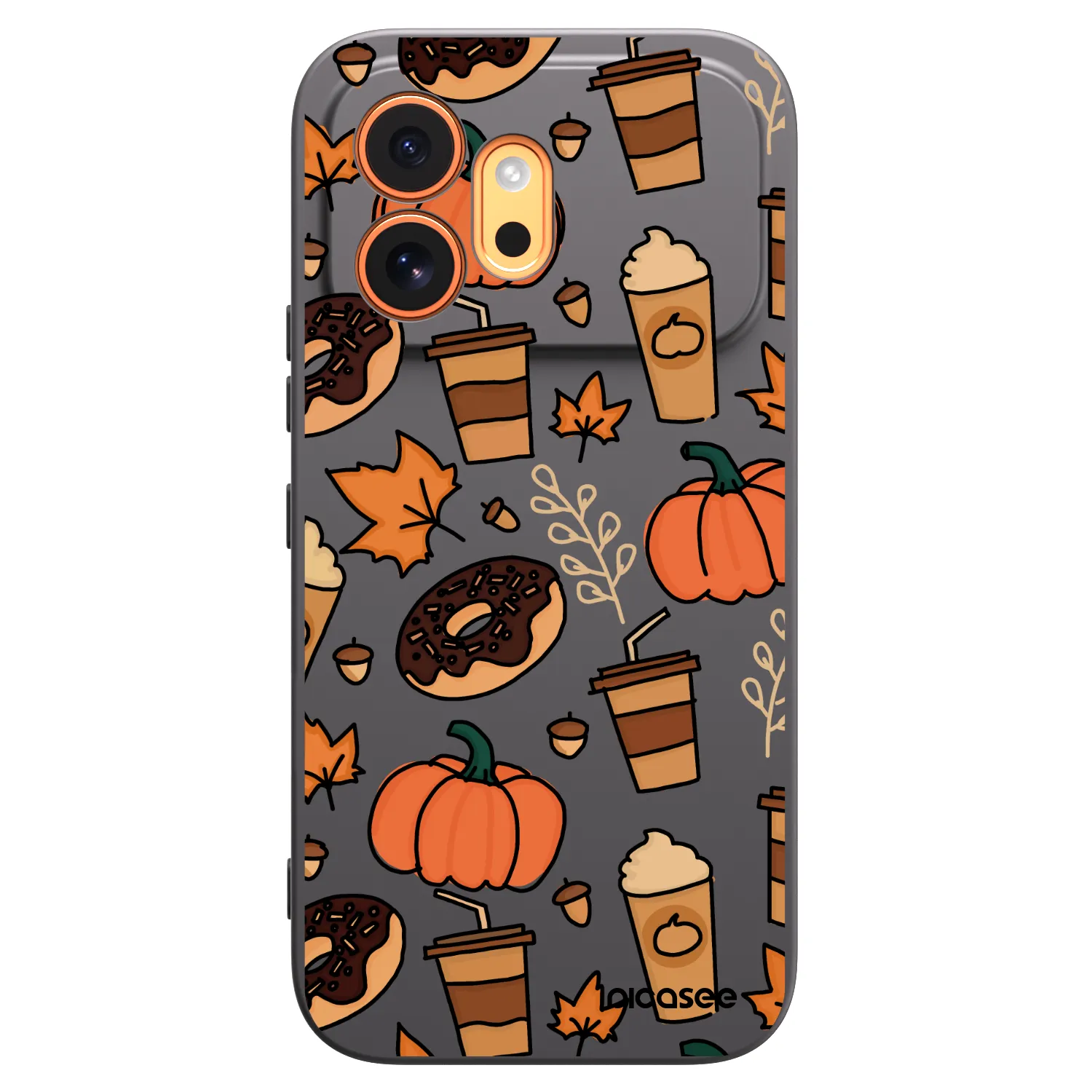 Picasee crna silikonska maskica za Honor 600 - Fallovers