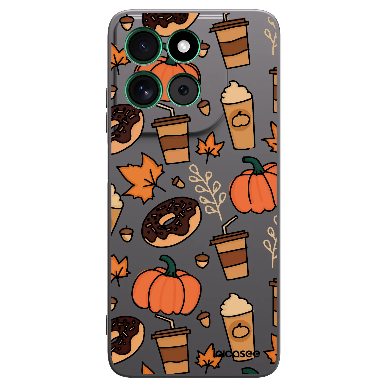 Picasee crna silikonska maskica za Motorola Moto G57 Power - Fallovers