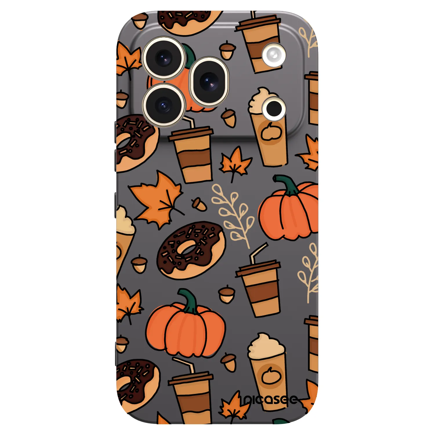 Picasee crna silikonska maskica za Honor 600 Pro - Fallovers