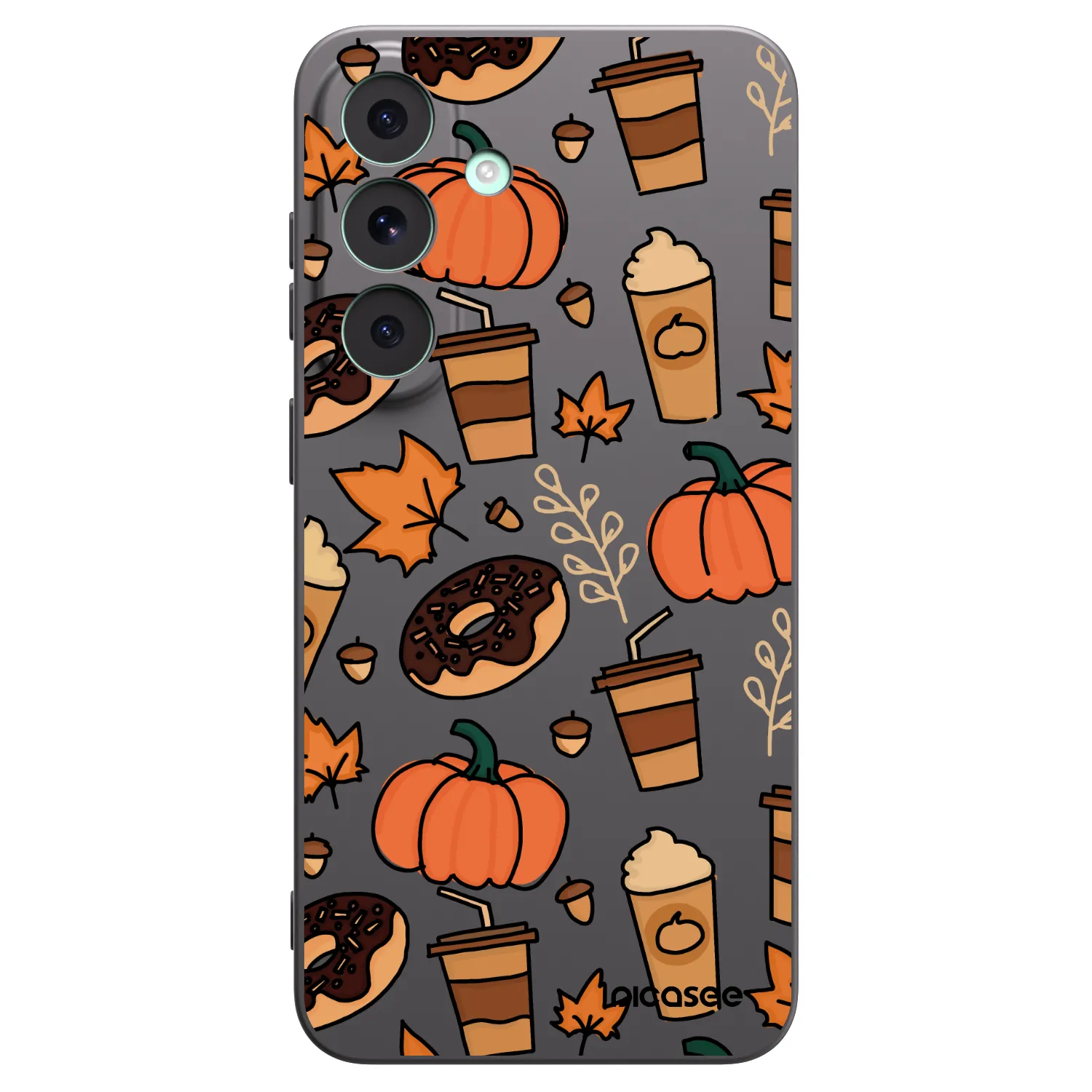 Picasee crna silikonska maskica za Samsung Galaxy S26 FE - Fallovers