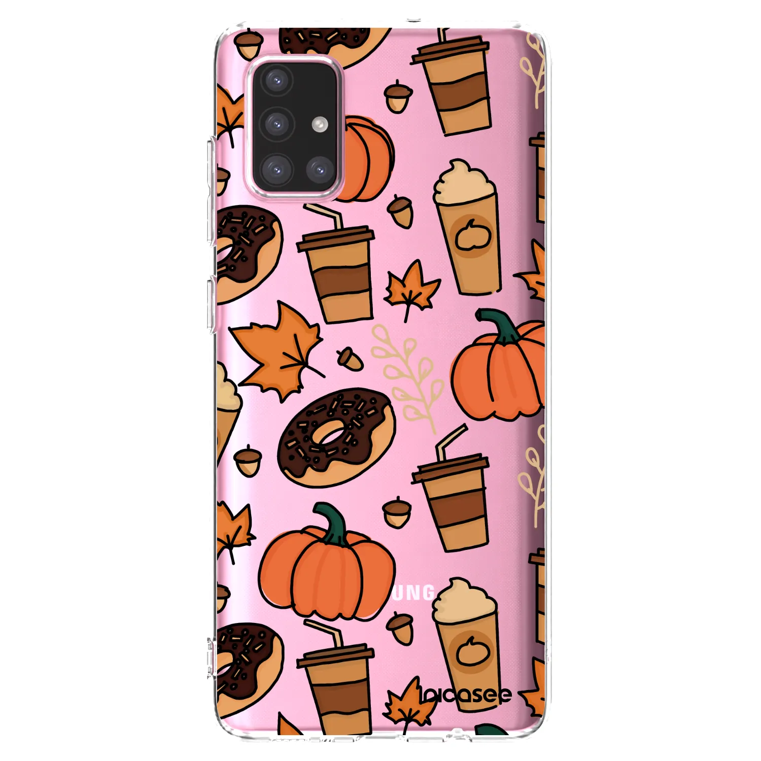 Picasee silikonska prozirna maskica za Samsung Galaxy A71 A715F - Fallovers