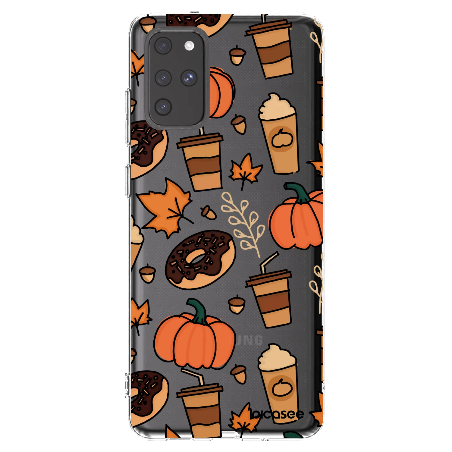 Picasee silikonska prozirna maskica za Samsung Galaxy S20+ G985F - Fallovers