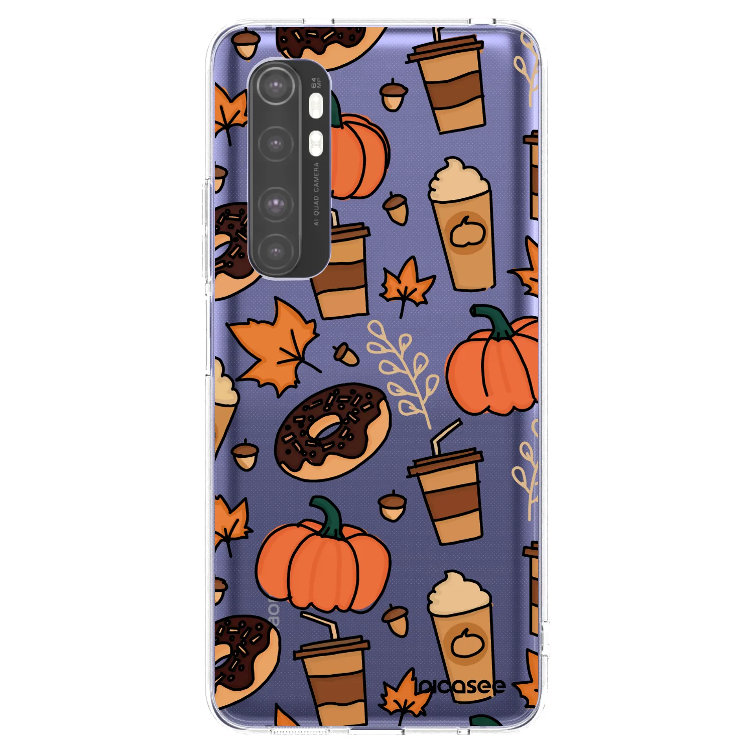 Picasee silikonska prozirna maskica za Xiaomi Mi Note 10 Lite - Fallovers