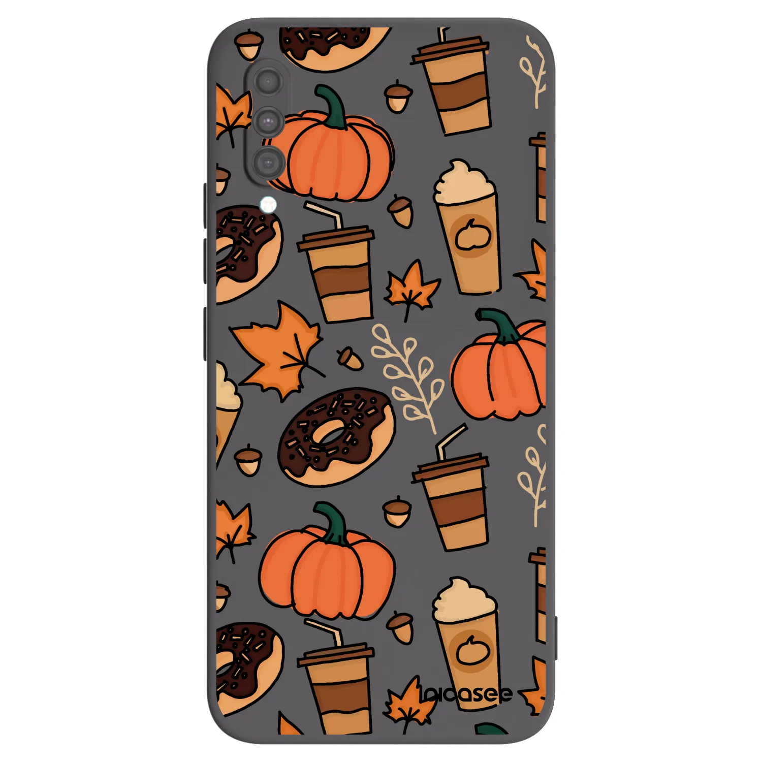 Picasee crna silikonska maskica za Samsung Galaxy A30s A307F - Fallovers