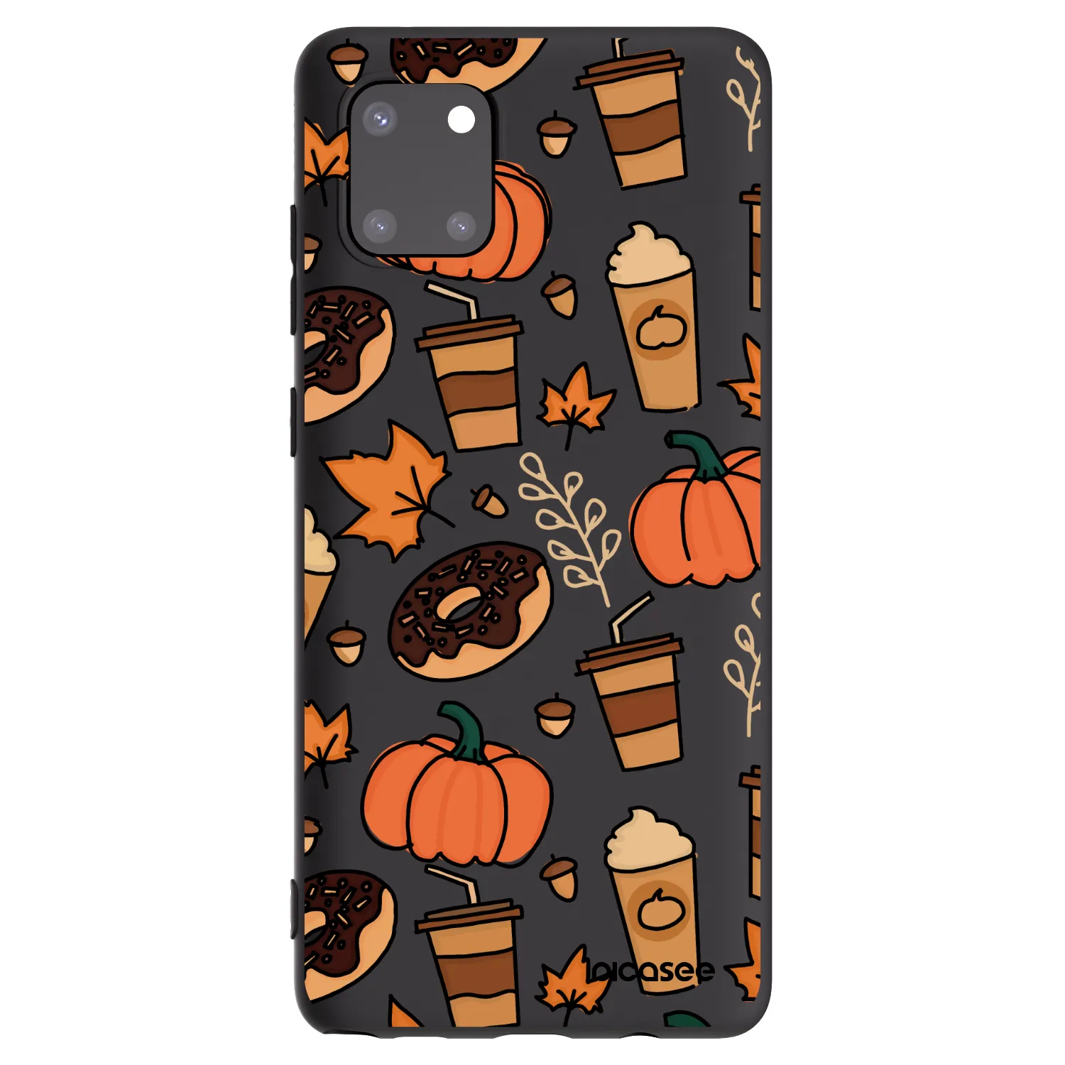 Picasee crna silikonska maskica za Samsung Galaxy Note 10 Lite N770F - Fallovers