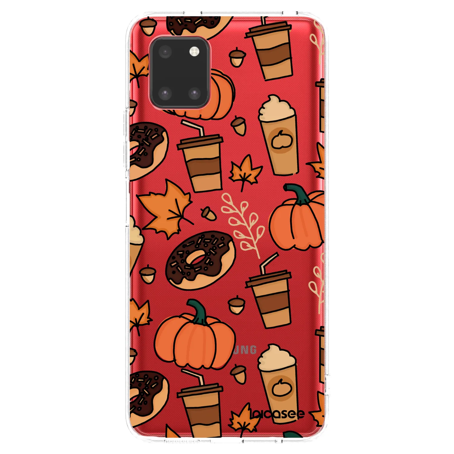 Picasee silikonska prozirna maskica za Samsung Galaxy Note 10 Lite N770F - Fallovers