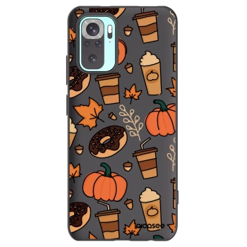 Picasee crna silikonska maskica za Xiaomi Redmi Note 10 Pro - Fallovers