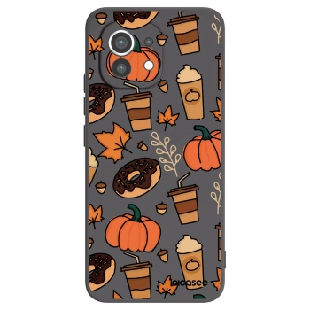 Picasee crna silikonska maskica za Xiaomi Mi 11 - Fallovers