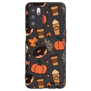 Picasee crna silikonska maskica za OPPO A16s - Fallovers
